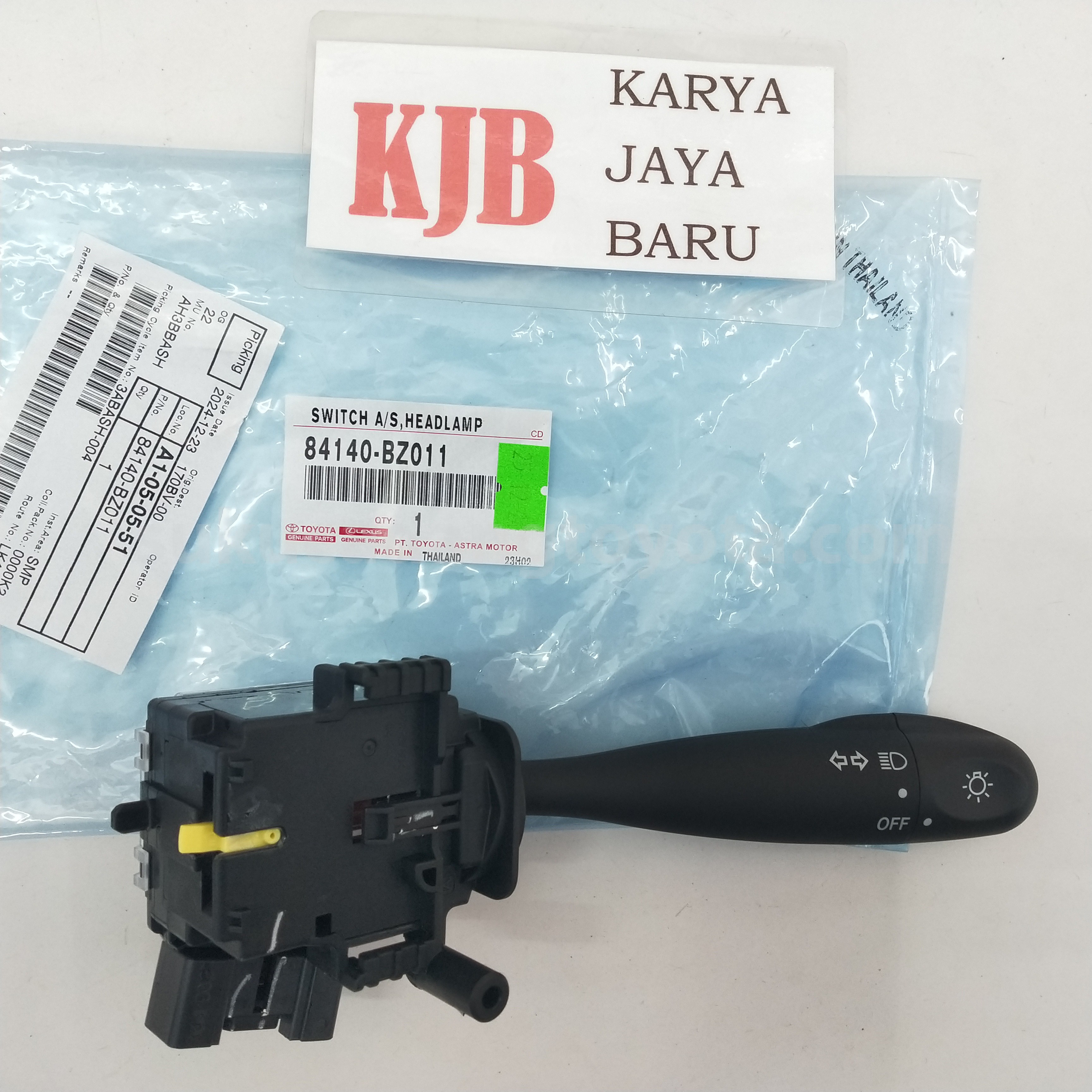 84140BZ011 SWITCH A/S,HEADLAMP - TOYOTA