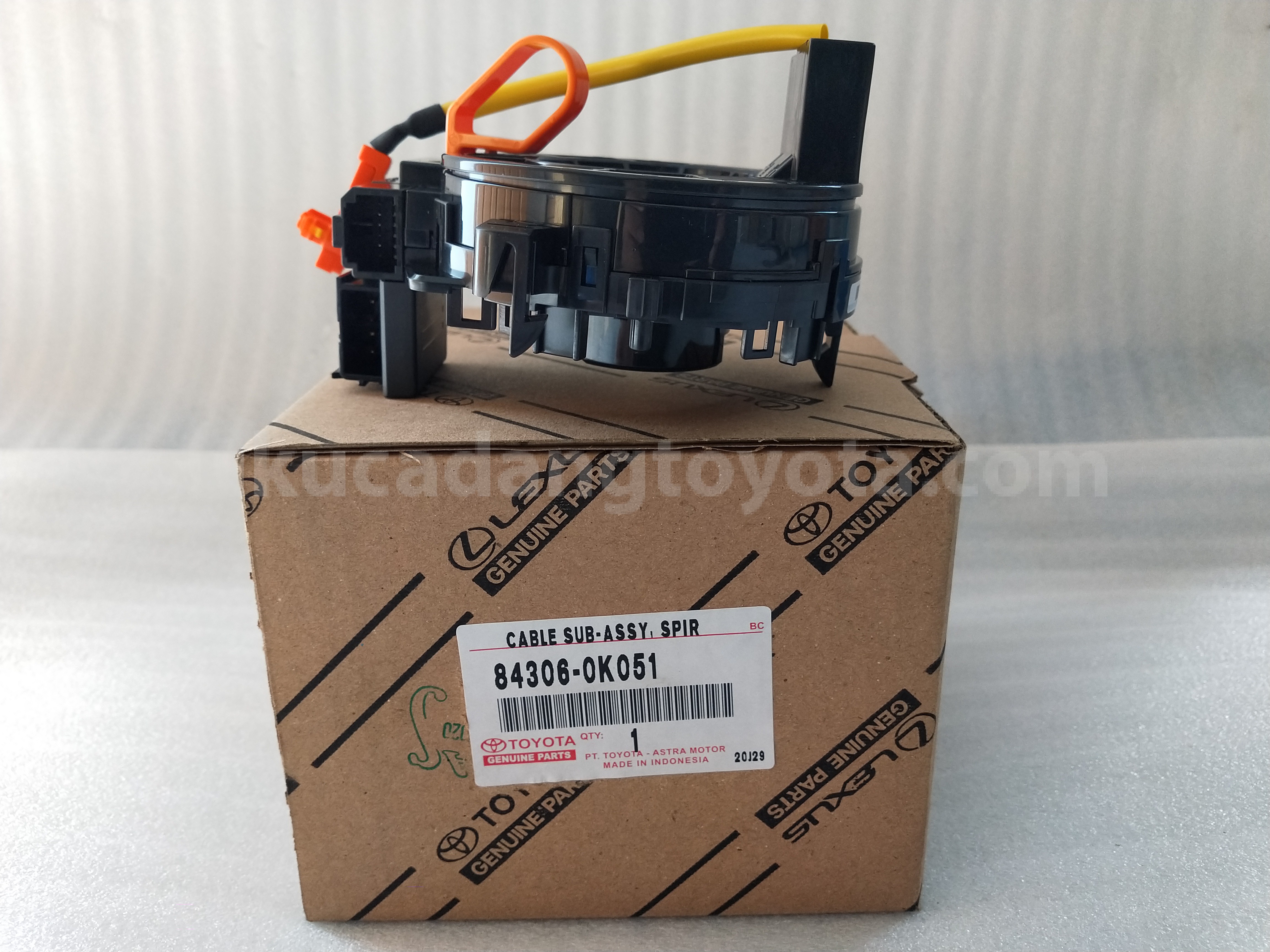 843060K051 CABLE SUB-ASSY, SPIR - TOYOTA