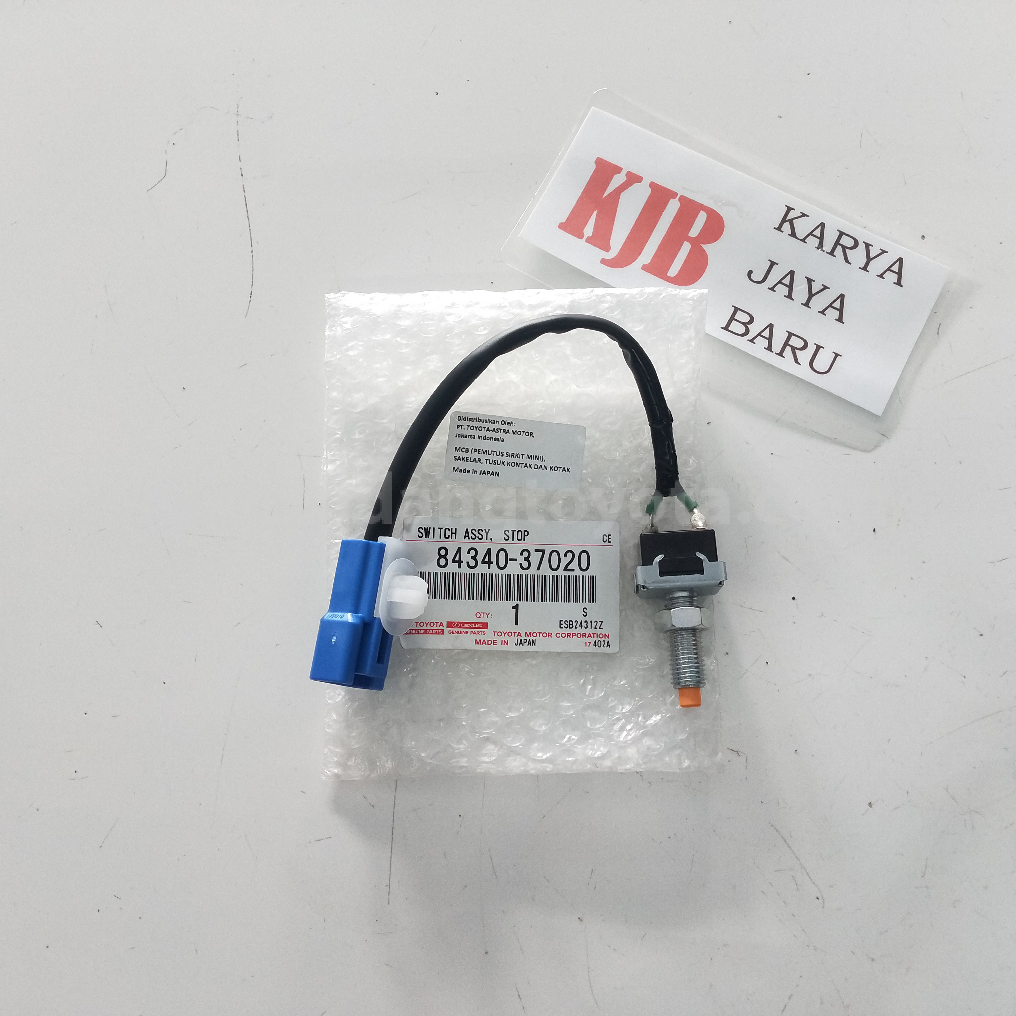 8434037020 SWITCH ASSY, STOP - TOYOTA