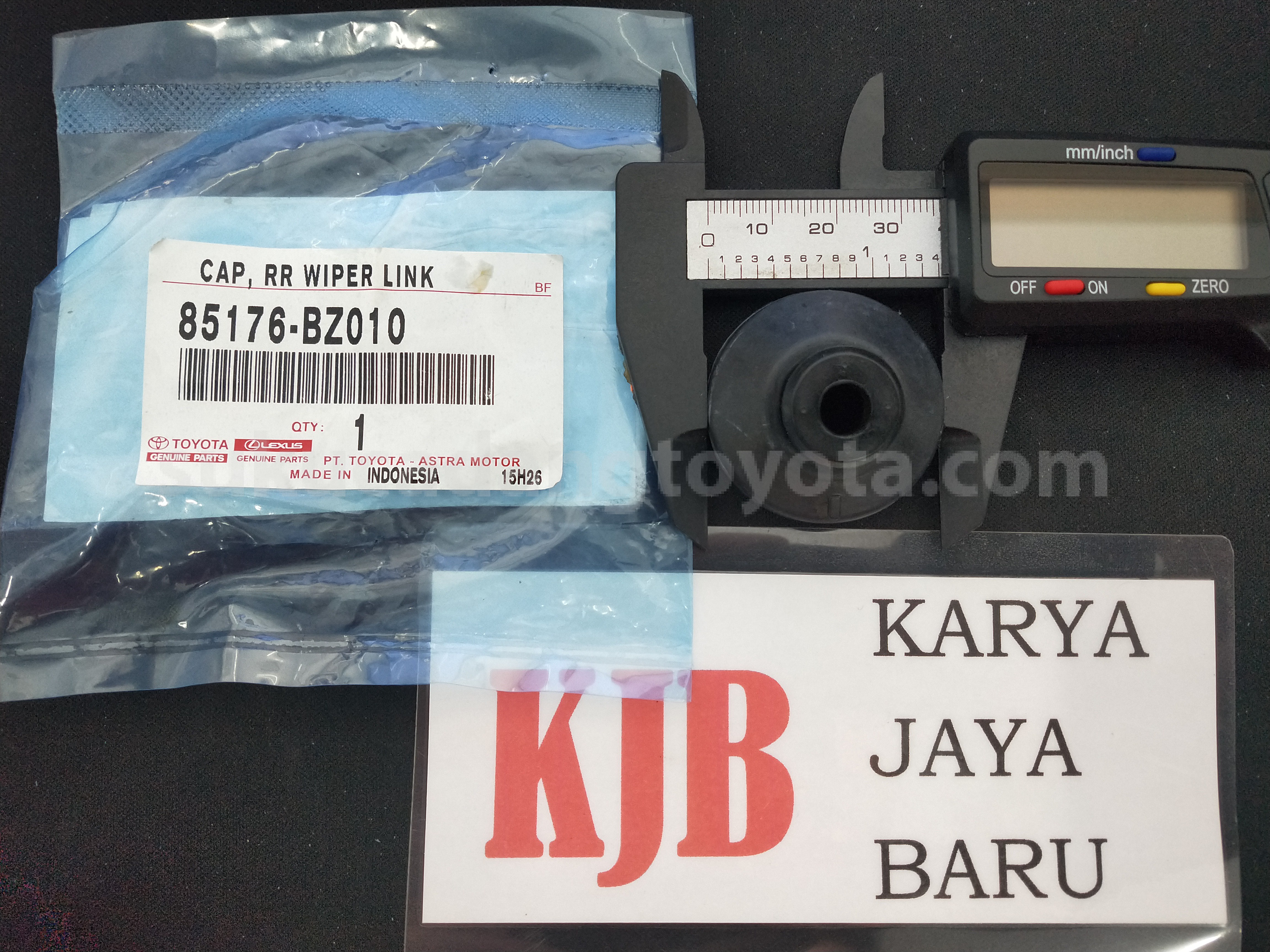 85176BZ010 CAP, RR WIPER LINK - TOYOTA