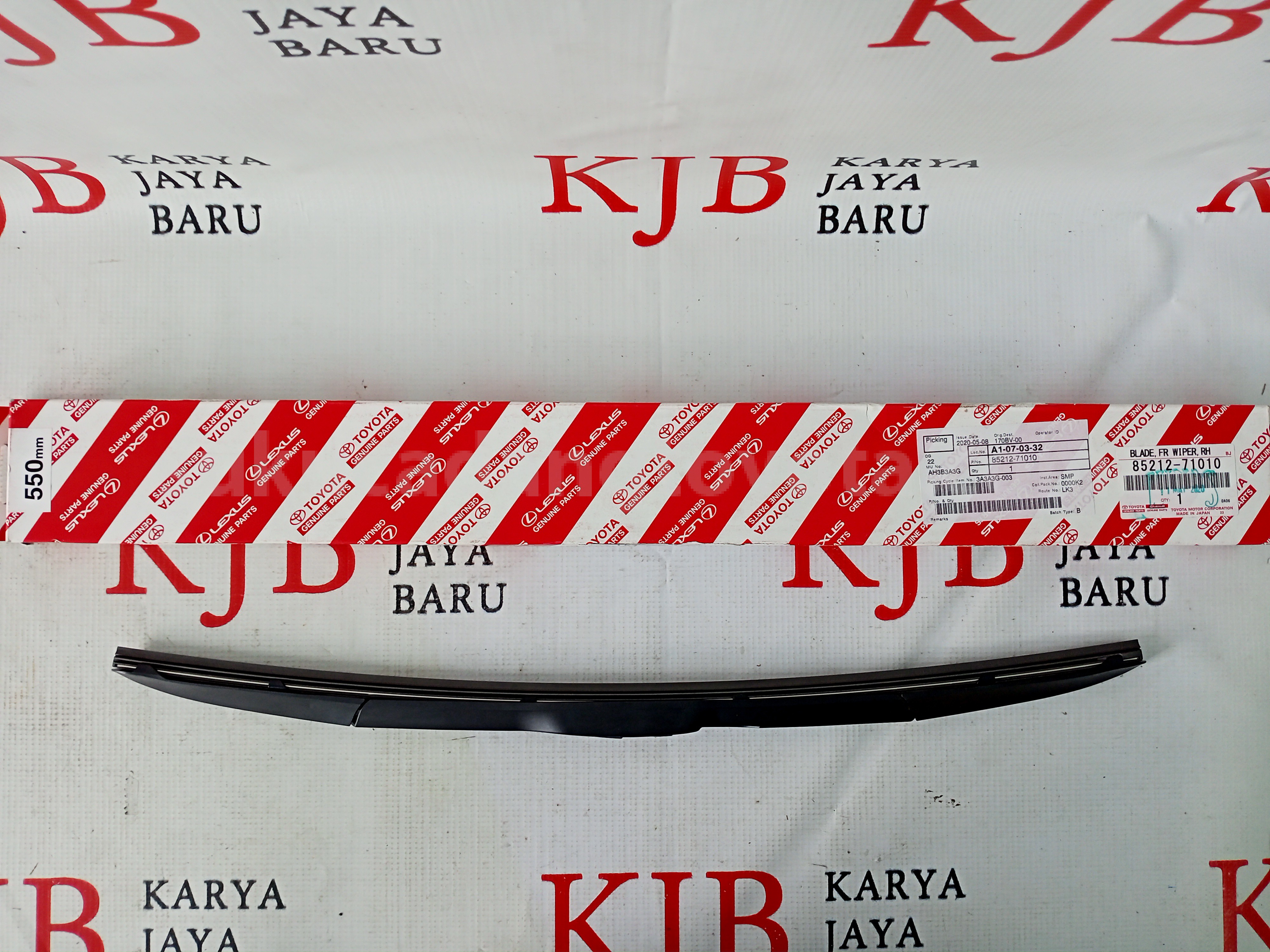 8521271010 BLADE, FR WIPER, RH - TOYOTA