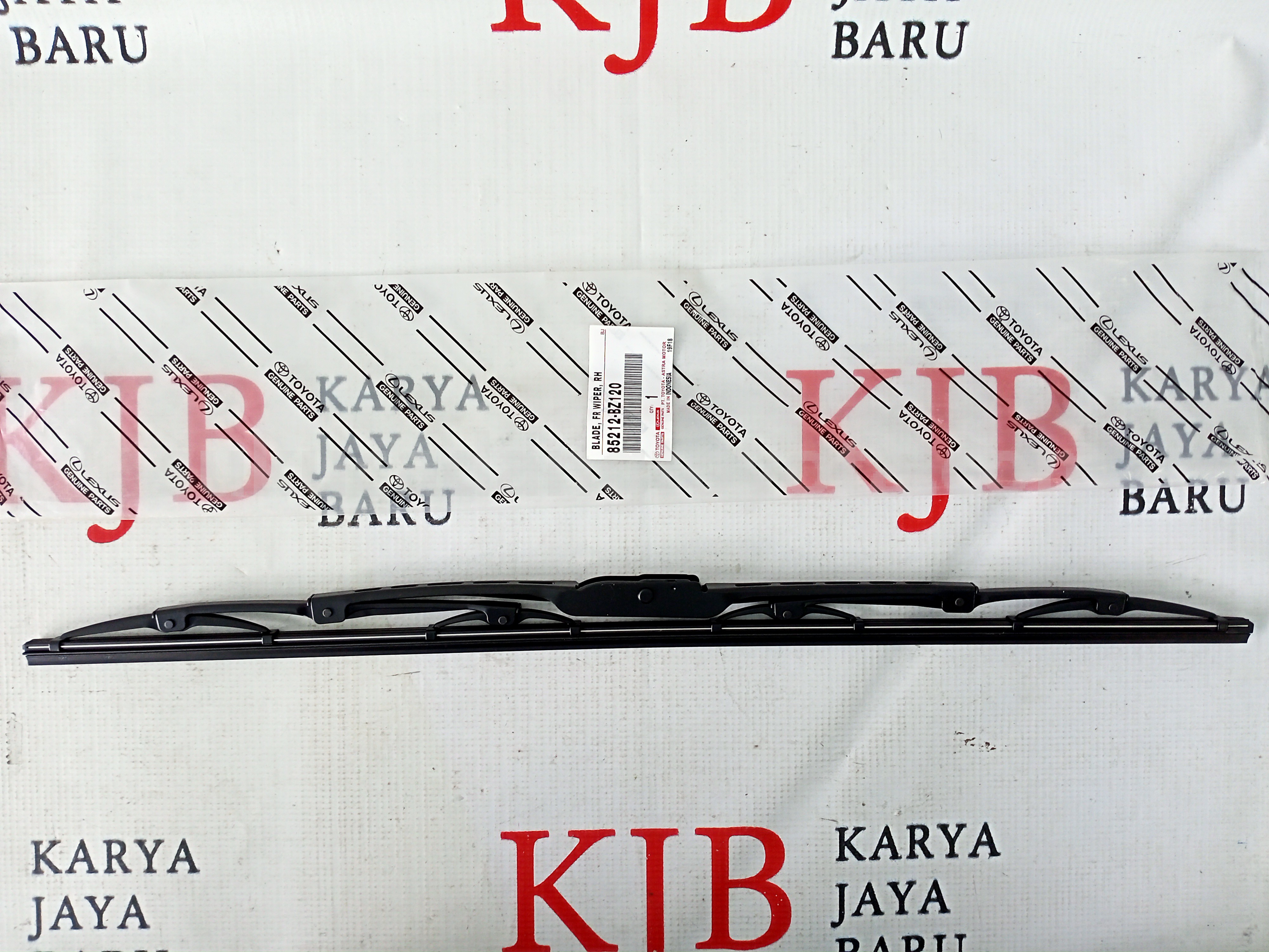 85212BZ120 BLADE, FR WIPER, RH - TOYOTA
