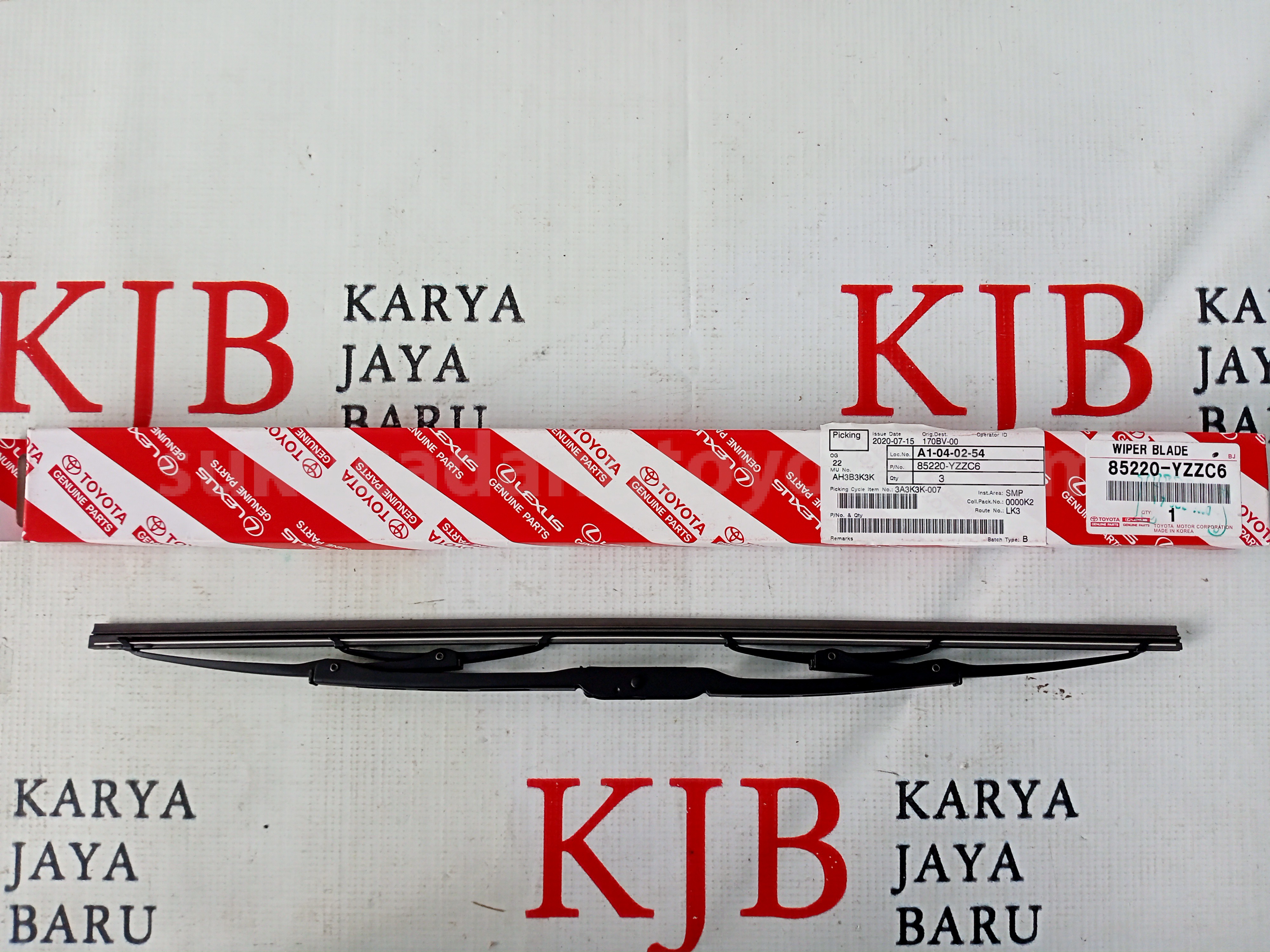 85220YZZC6 MVP WIPER BLADE - TOYOTA