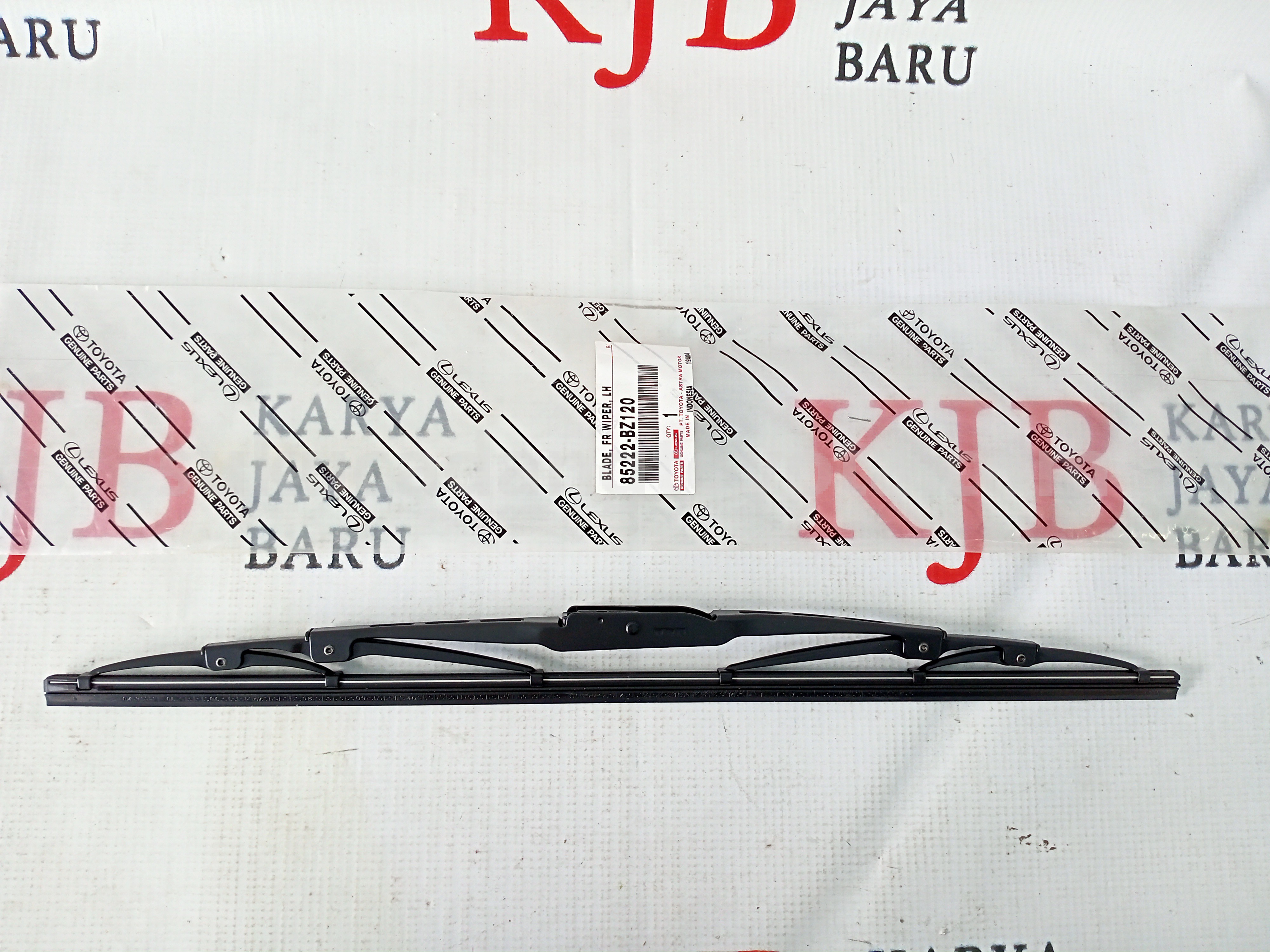 85222BZ120 BLADE, FR WIPER, LH - TOYOTA
