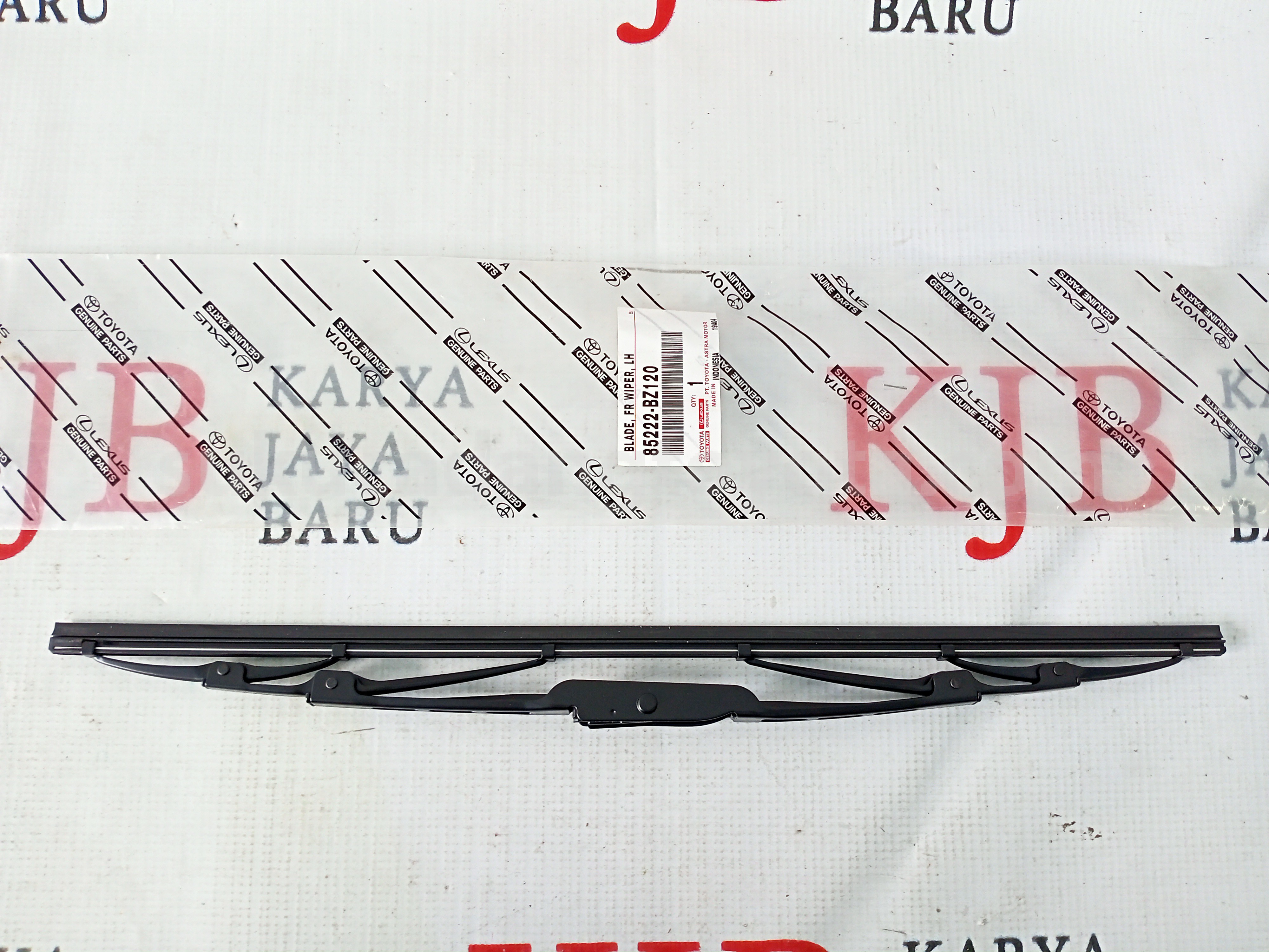 85222BZ120 BLADE, FR WIPER, LH - TOYOTA