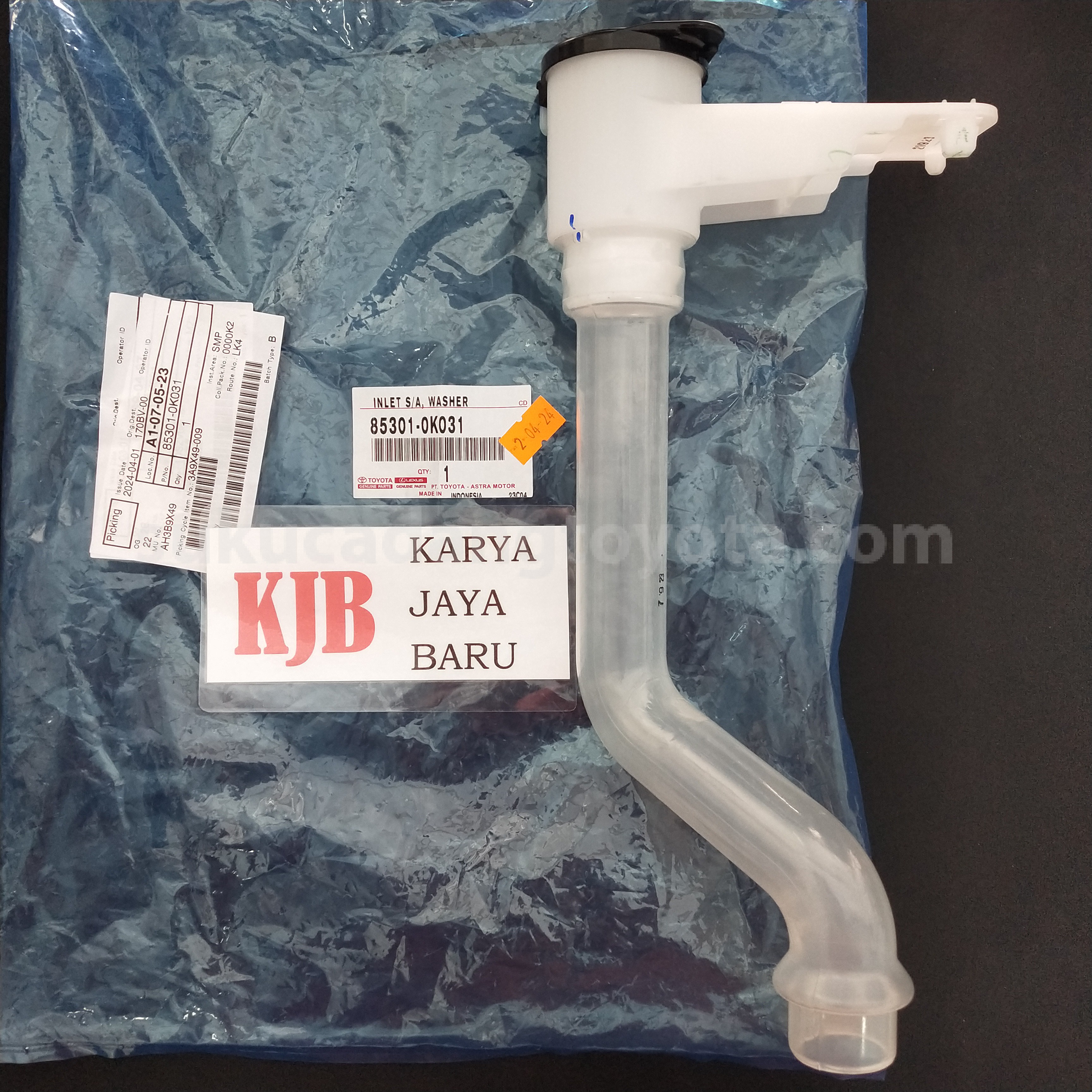 853010K031 INLET S/A, WASHER - TOYOTA