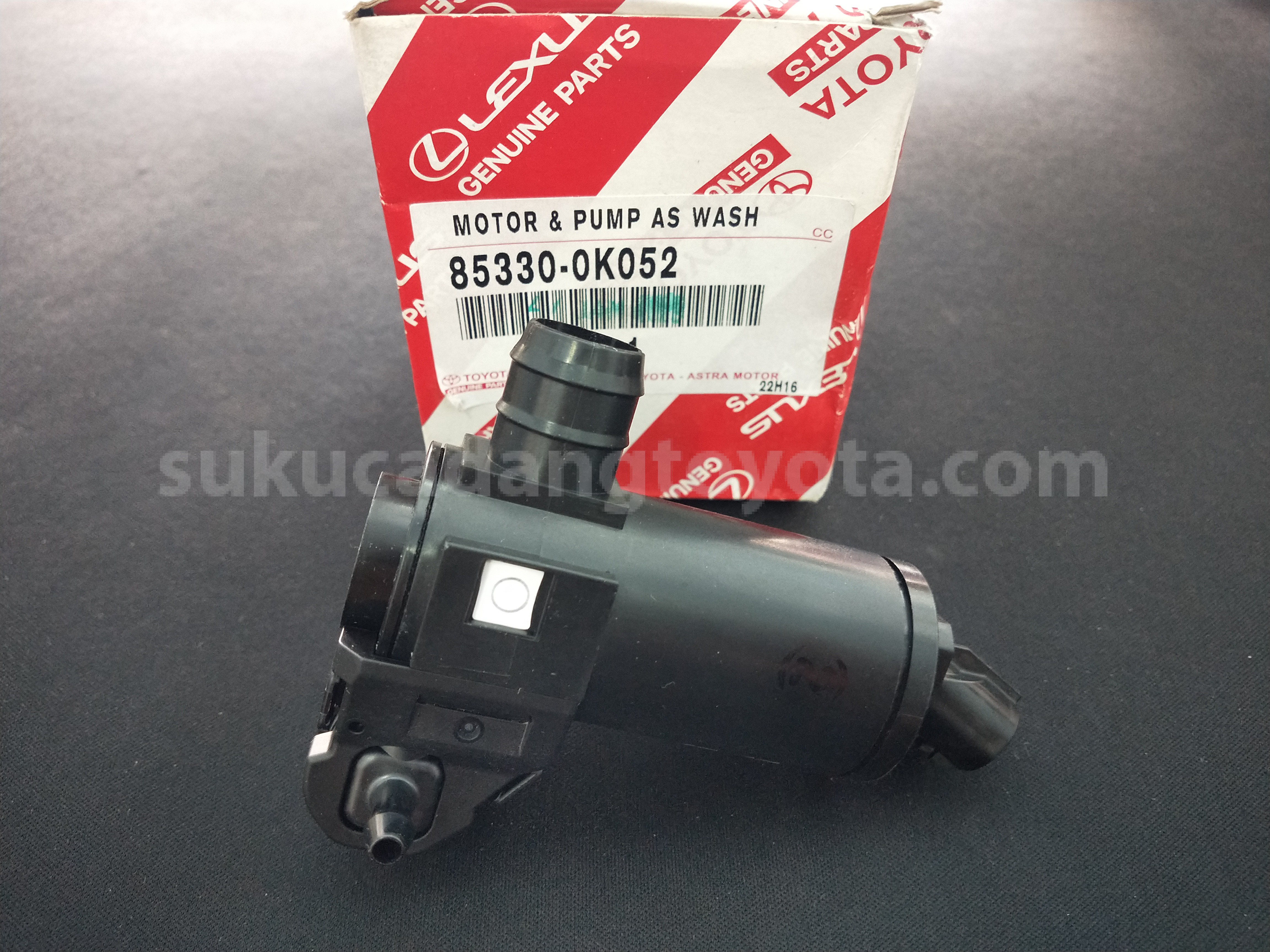 853300K052 MOTOR & PUMP AS WASH - TOYOTA