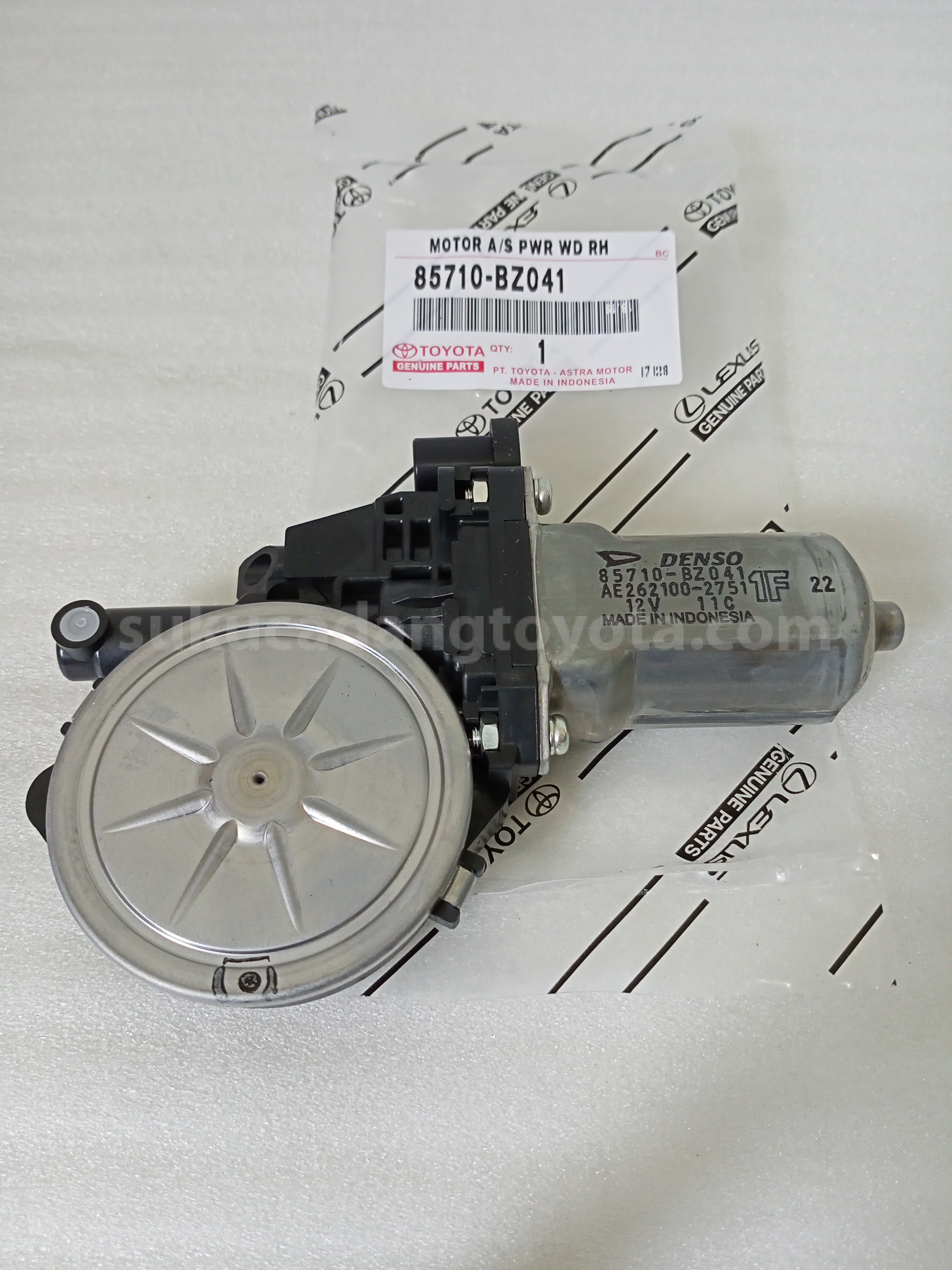 85710BZ041 MOTOR A/S PWR WD RH - TOYOTA
