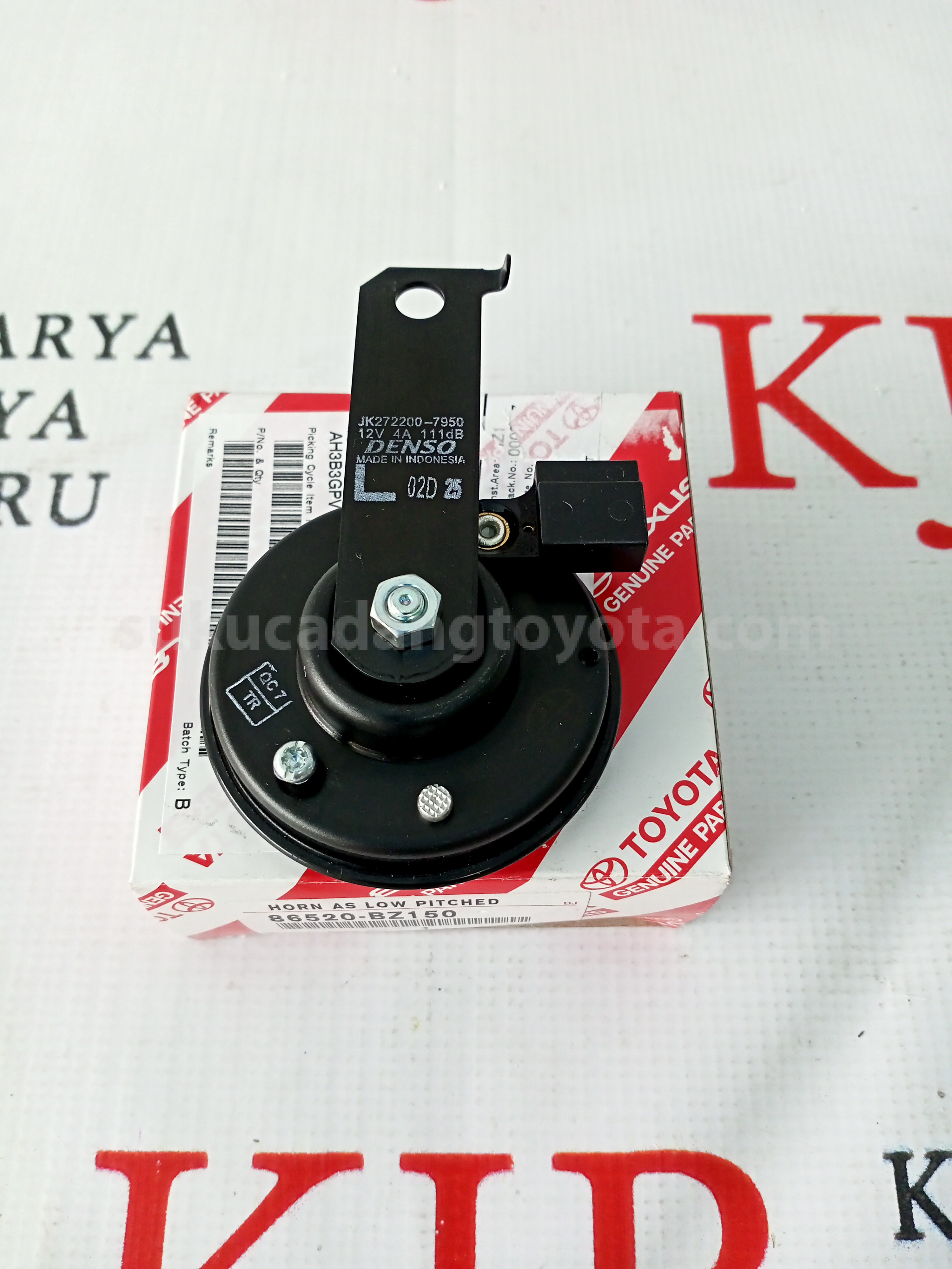 86520BZ150 HORN AS LOW PITCHED - TOYOTA