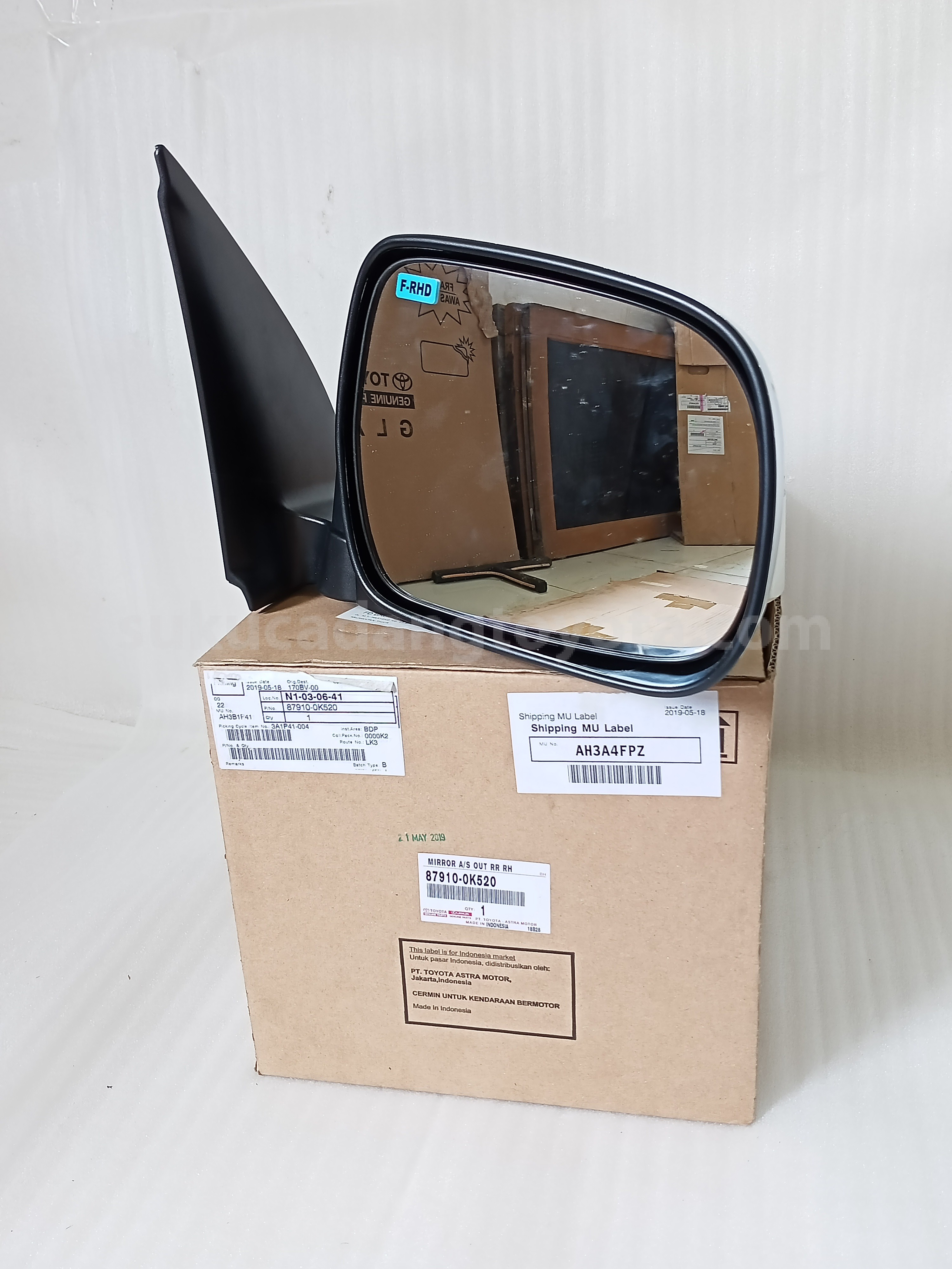 879100K520 MIRROR A/S OUT RR RH - TOYOTA