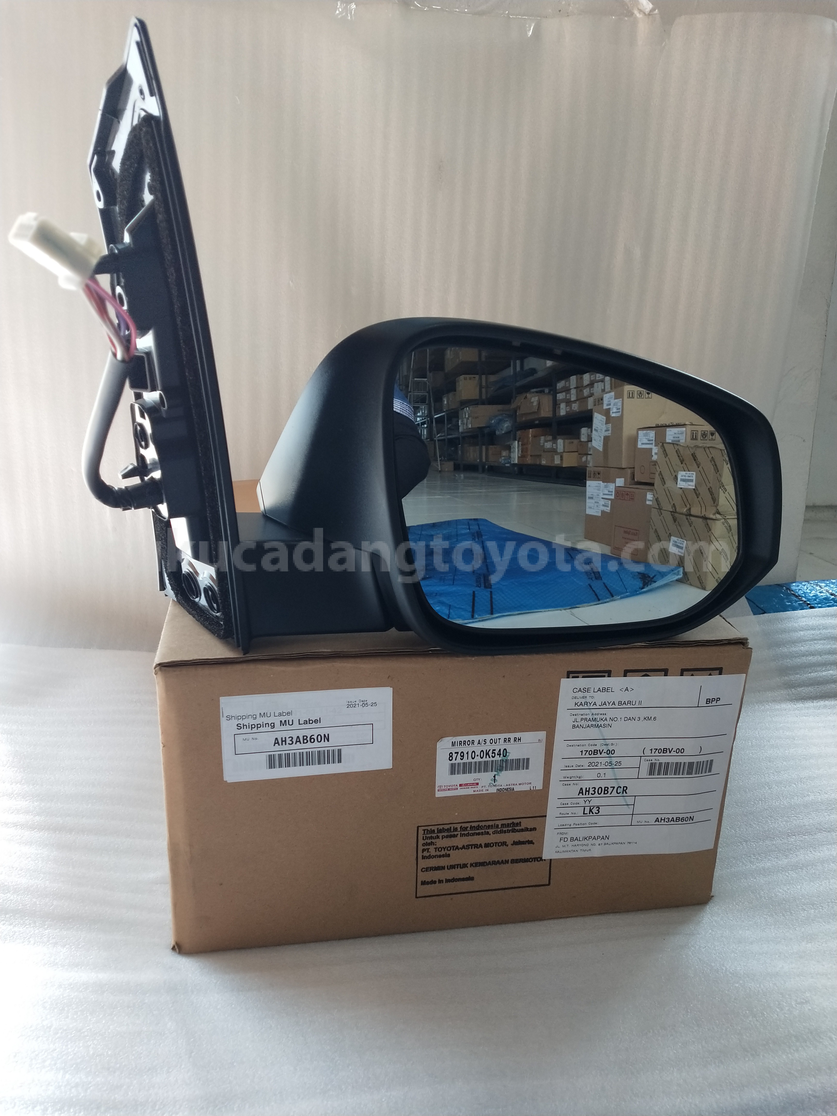 879100K540 MIRROR A/S OUT RR RH - TOYOTA