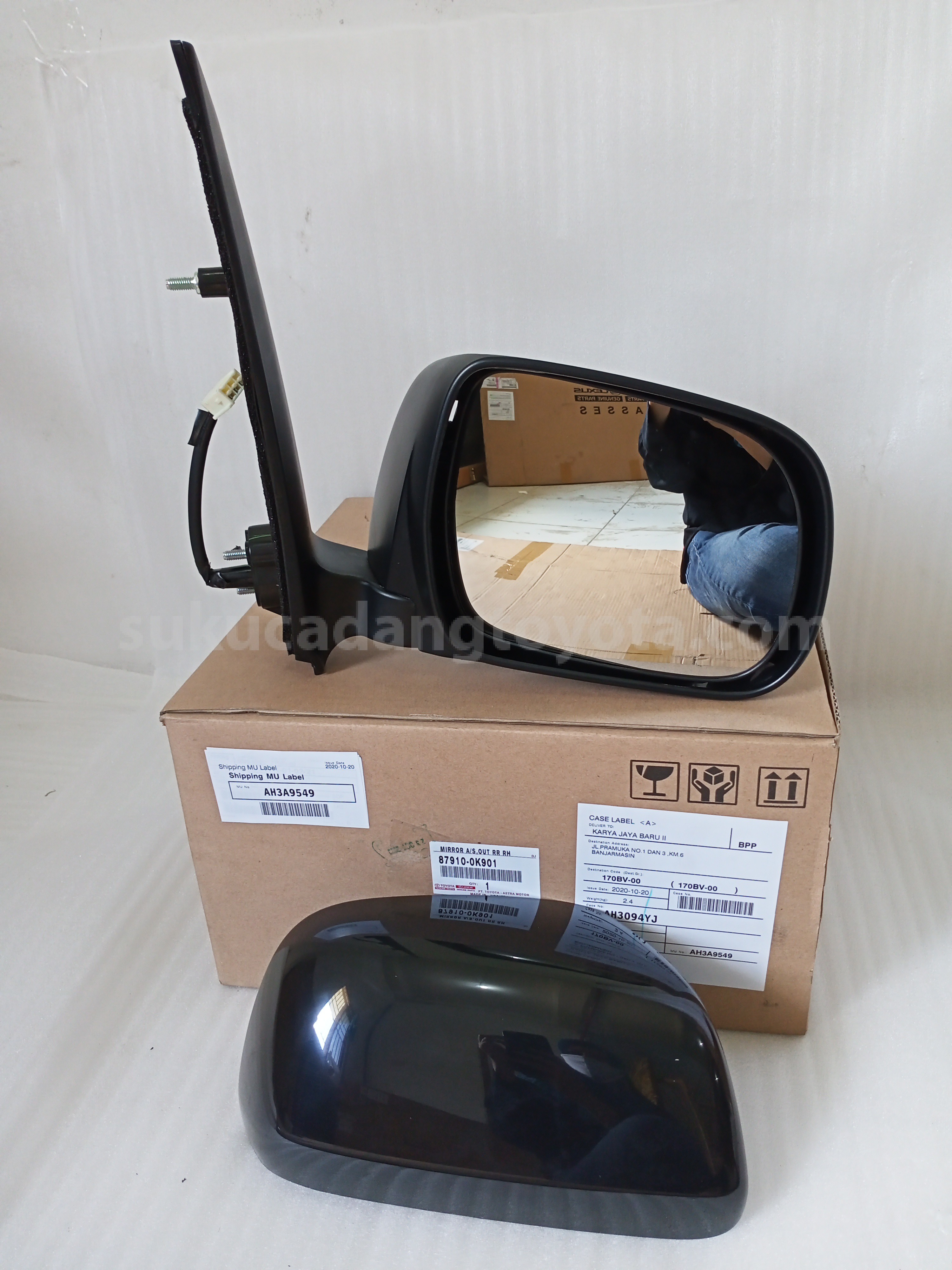 879100K901 MIRROR A/S,OUT RR RH - TOYOTA