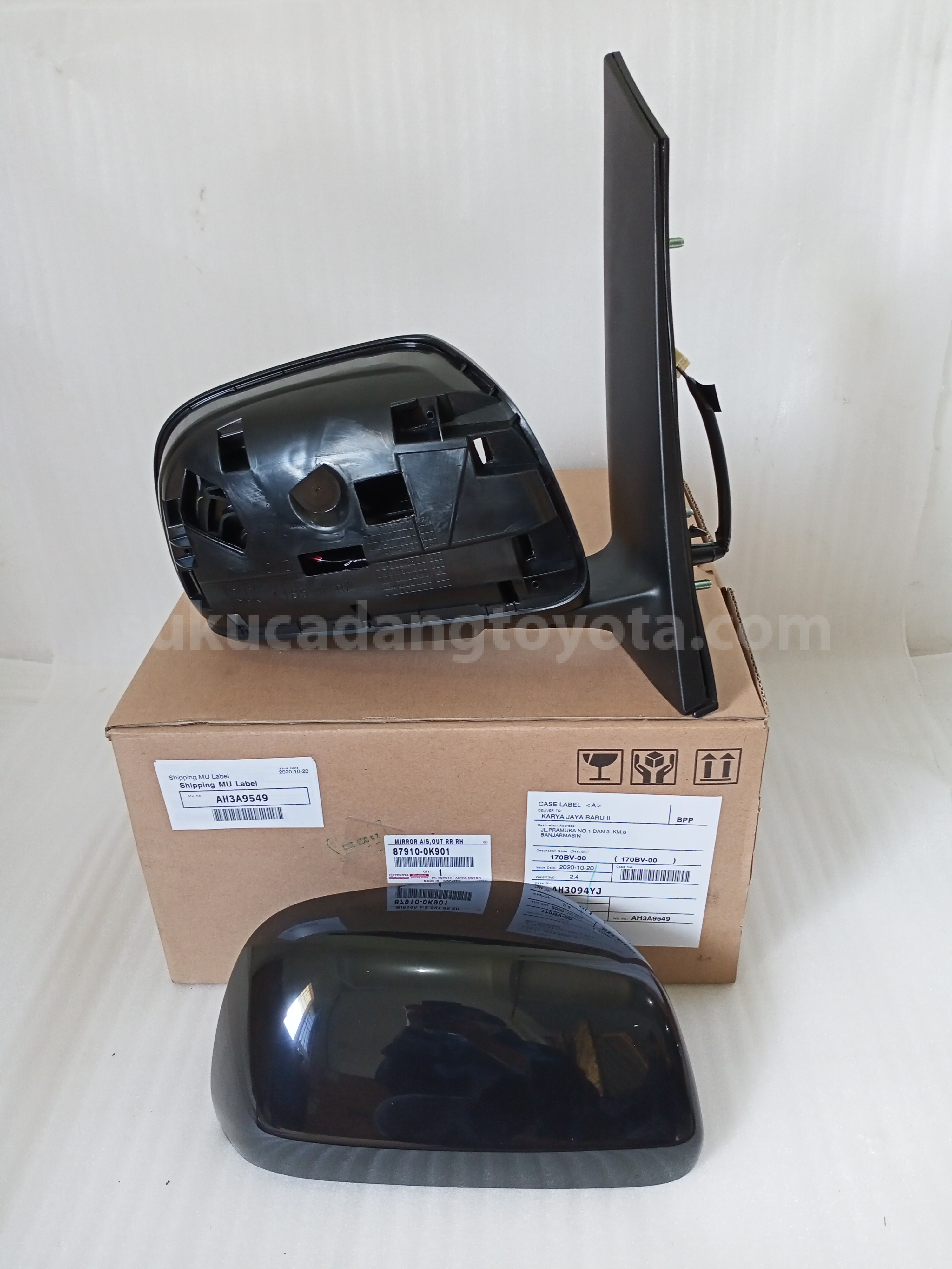 879100K901 MIRROR A/S,OUT RR RH - TOYOTA