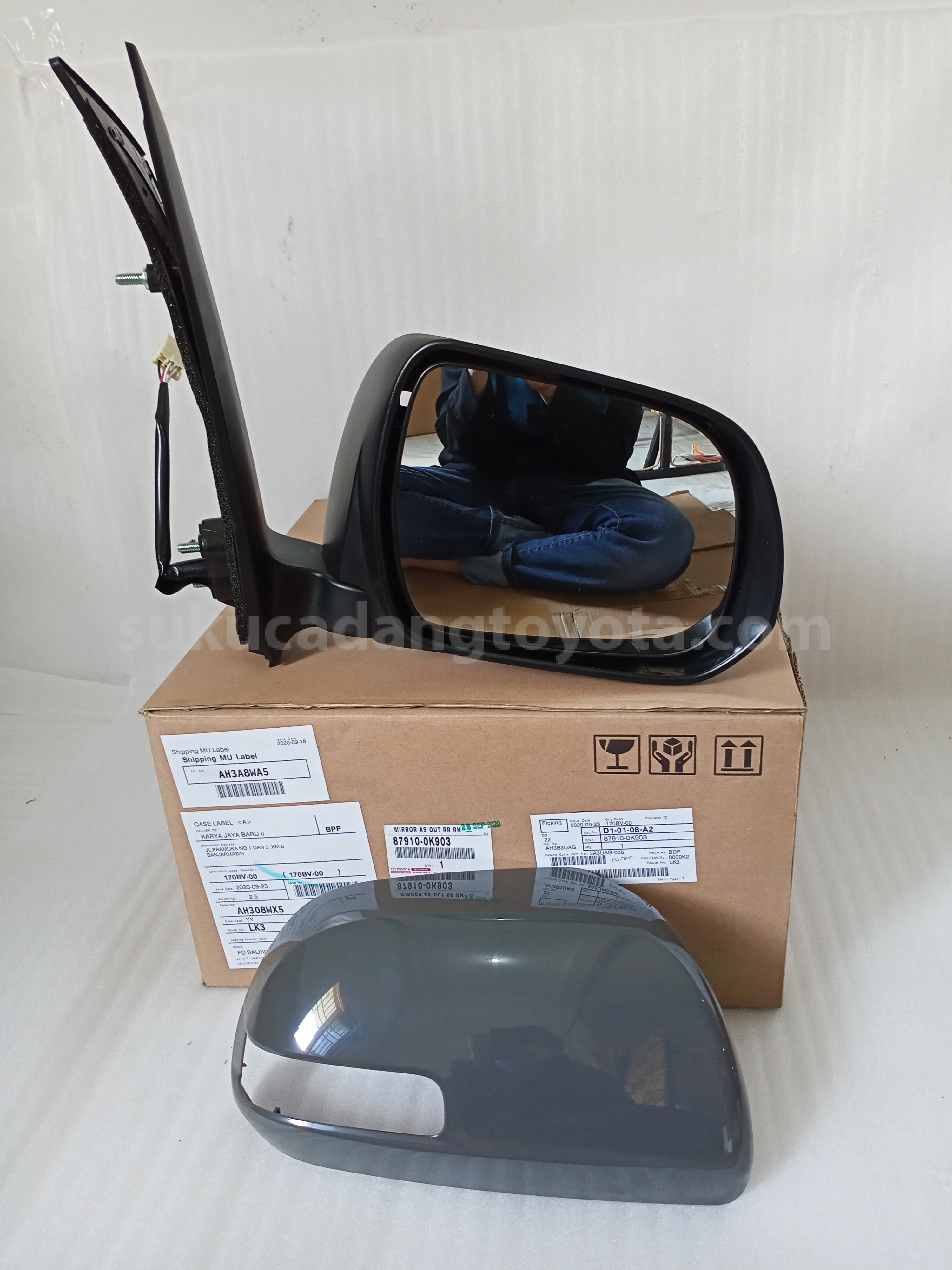 879100K903 MIRROR AS OUT RR RH - TOYOTA