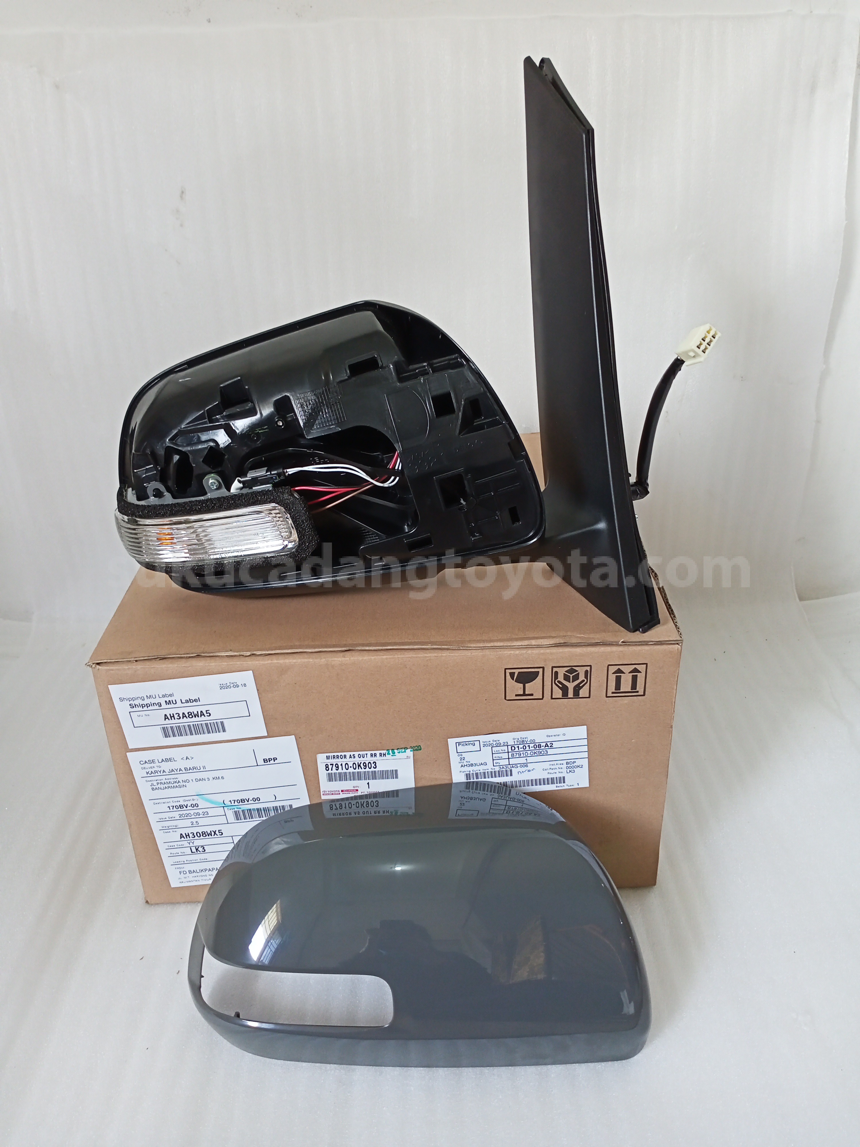 879100K903 MIRROR AS OUT RR RH - TOYOTA