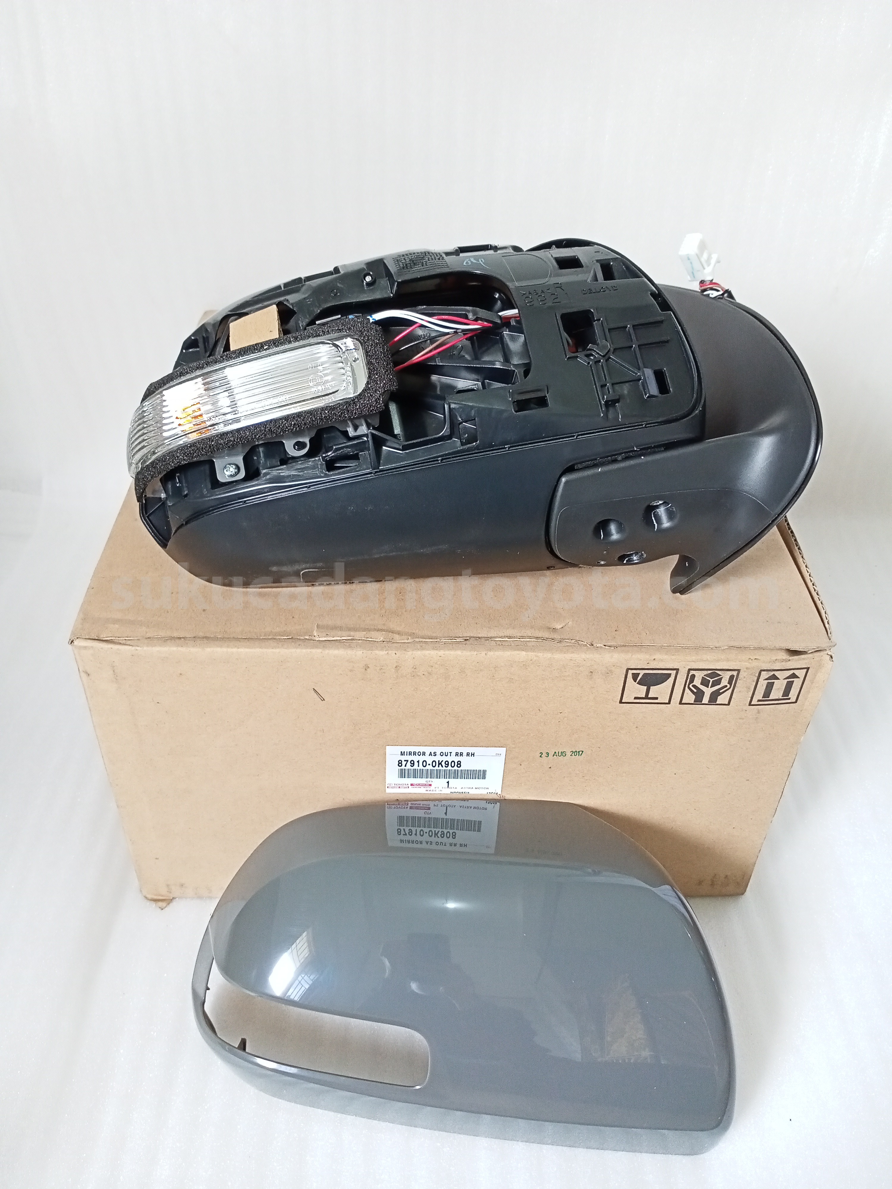 879100K908 MIRROR AS OUT RR RH - TOYOTA