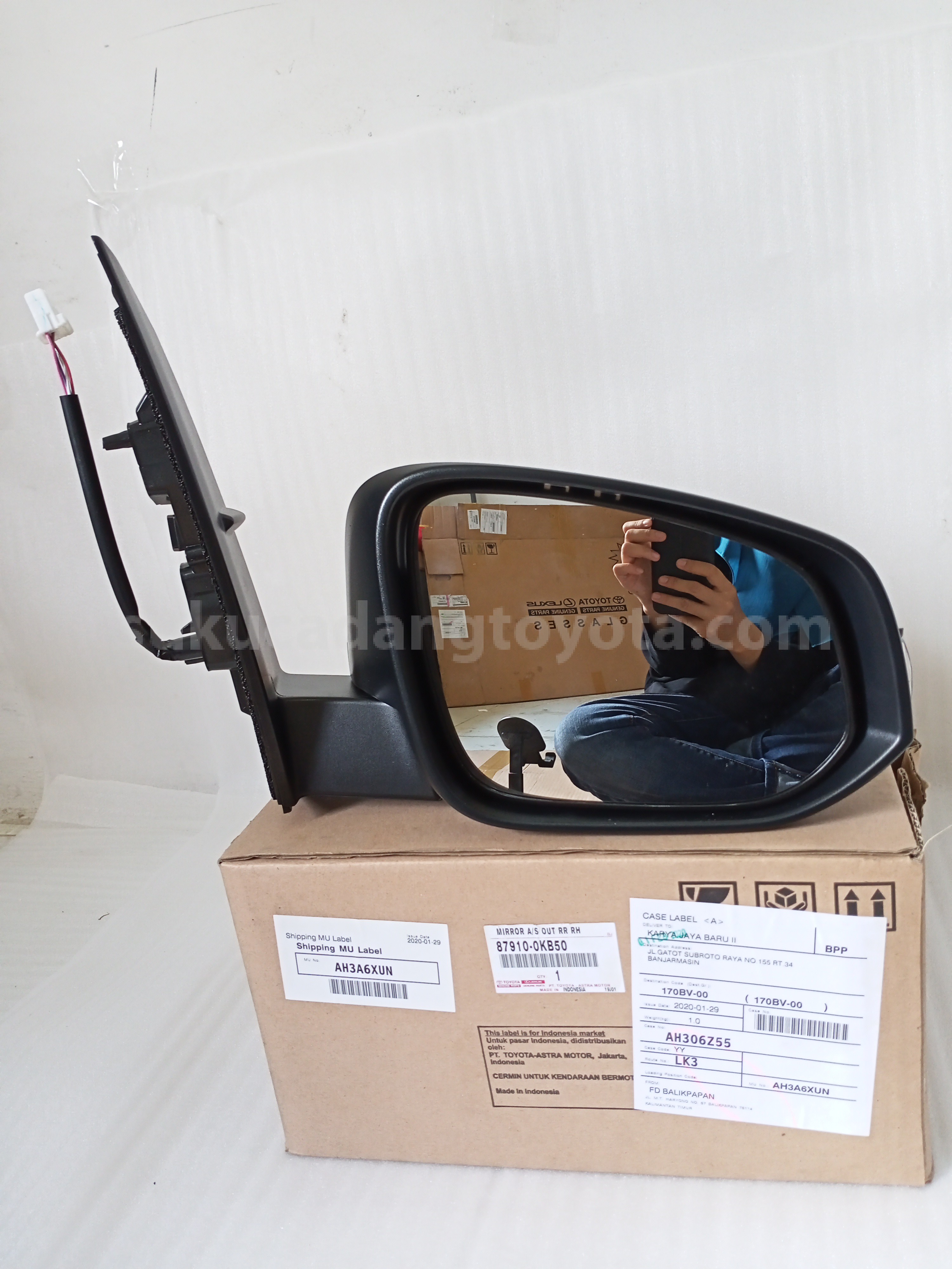 879100KB50 MIRROR A/S OUT RR RH - TOYOTA
