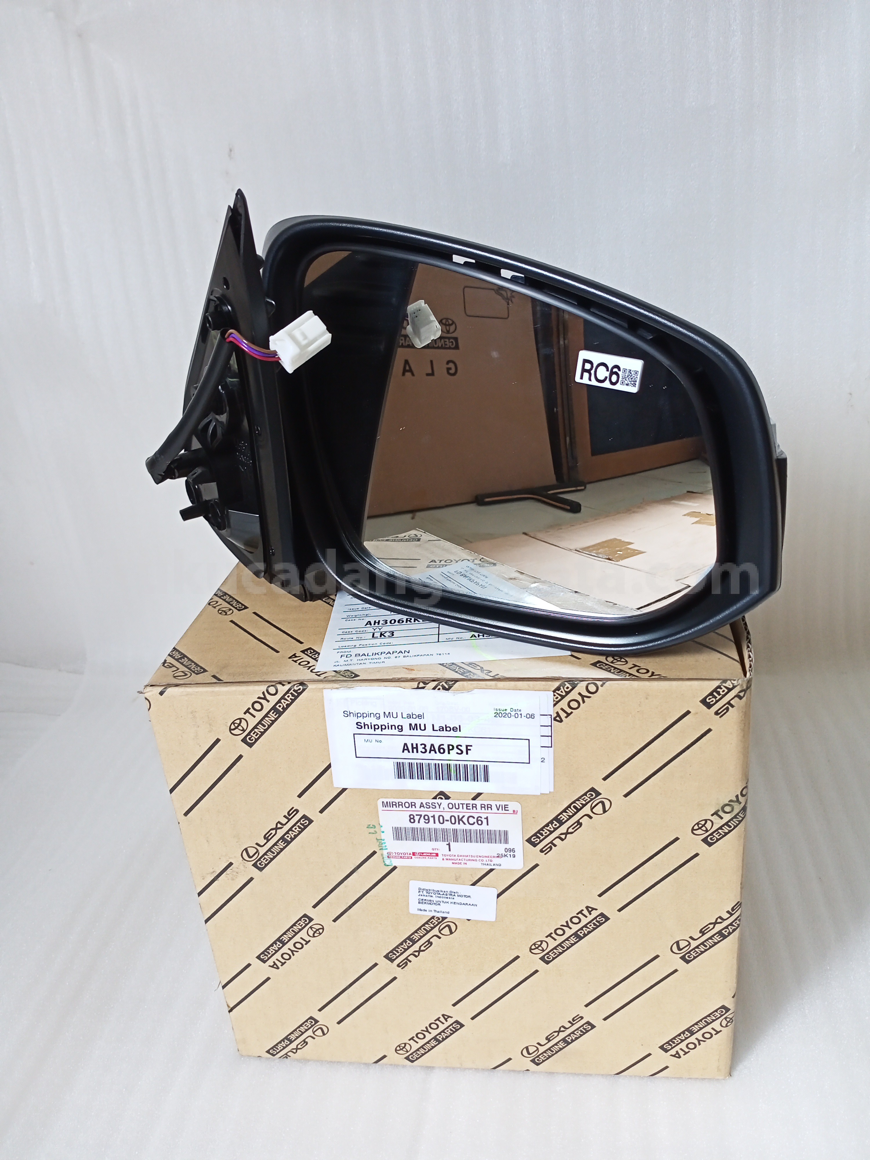 879100KC61 MIRROR ASSY, OUTER R - TOYOTA