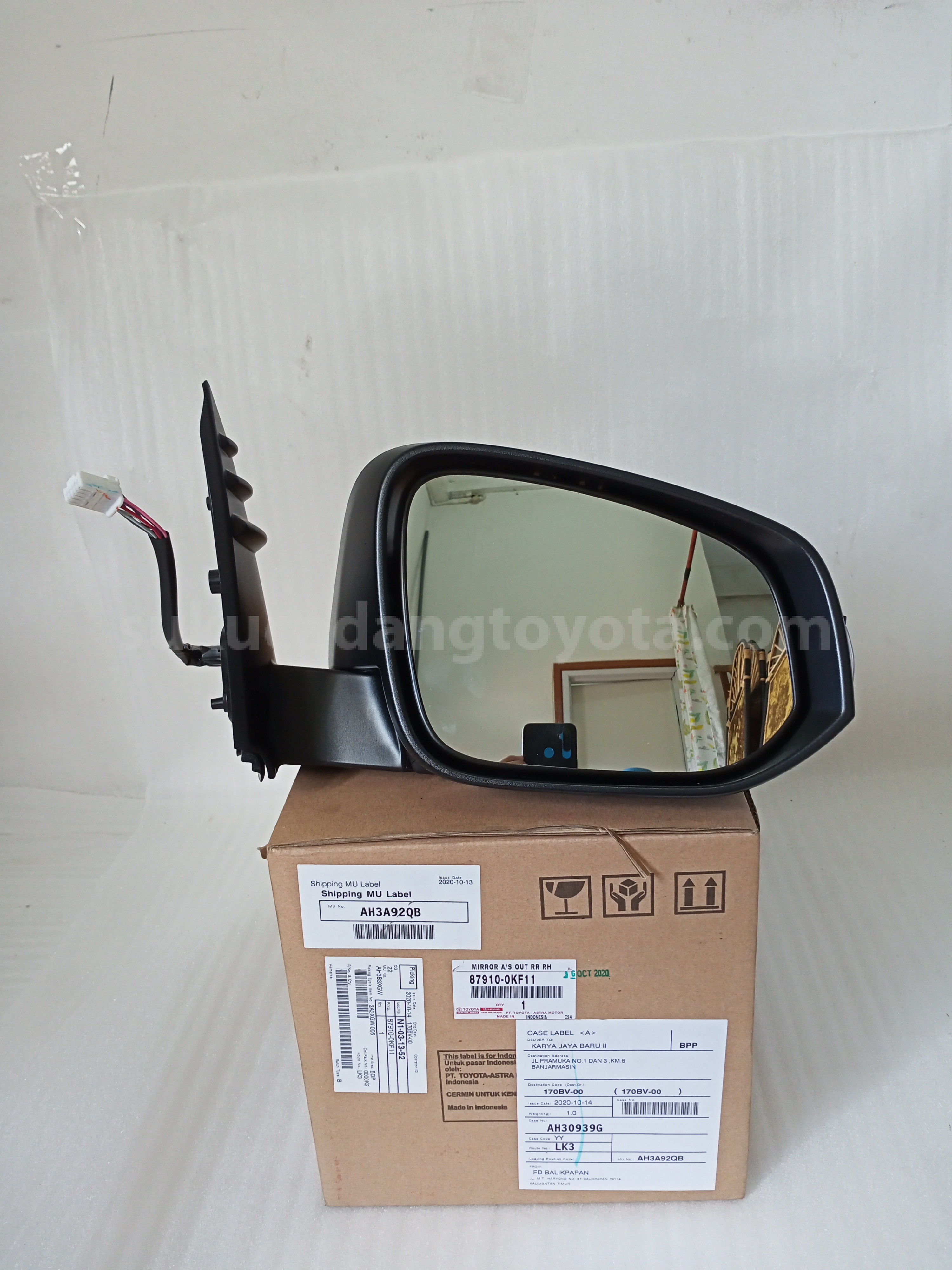 879100KF11 MIRROR A/S OUT RR RH - TOYOTA
