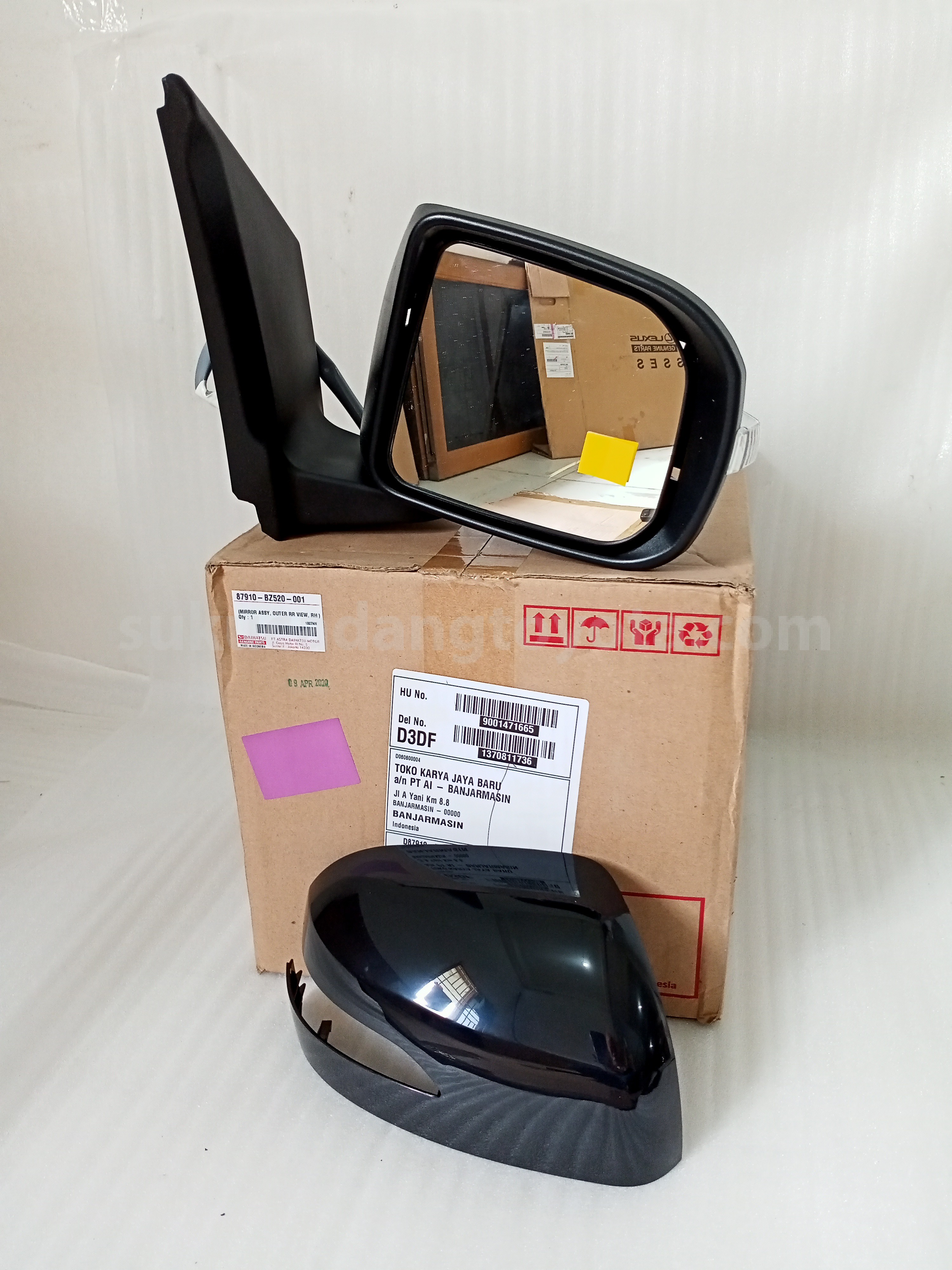 87910BZ520 MIRROR A/S OUT RR RH - TOYOTA