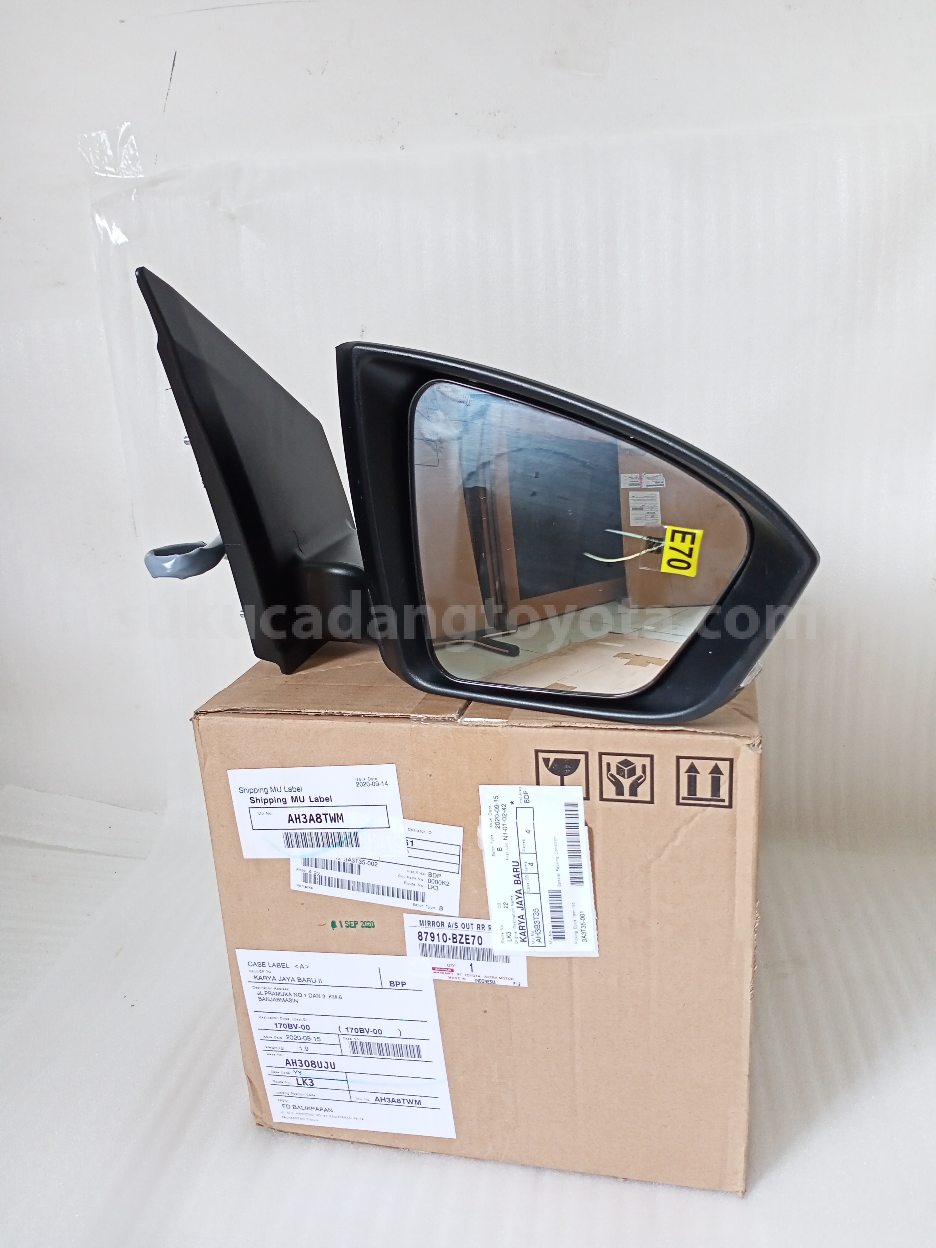 87910BZE70 MIRROR A/S OUT RR RH - TOYOTA
