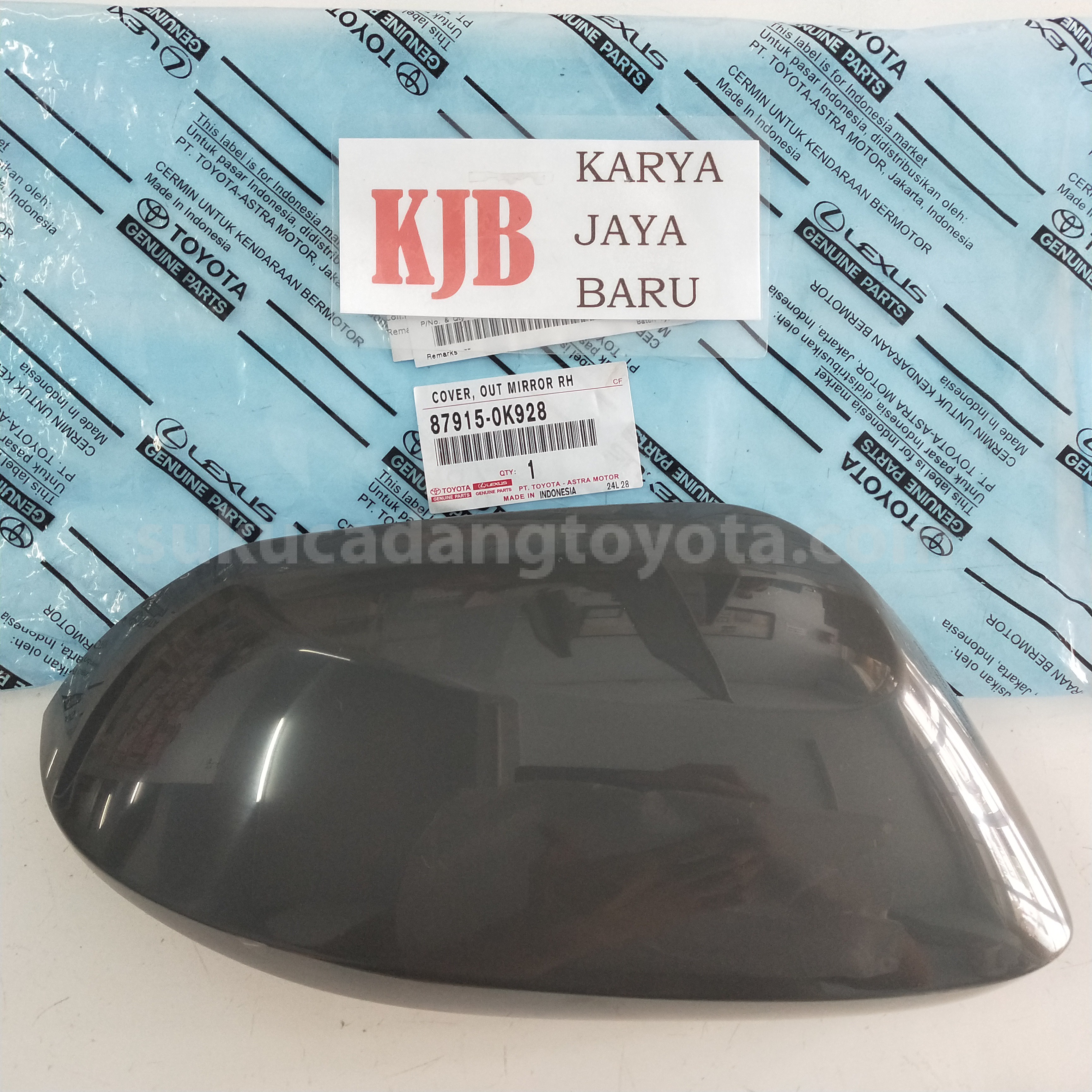 879150K928 COVER, OUT MIRROR RH - TOYOTA