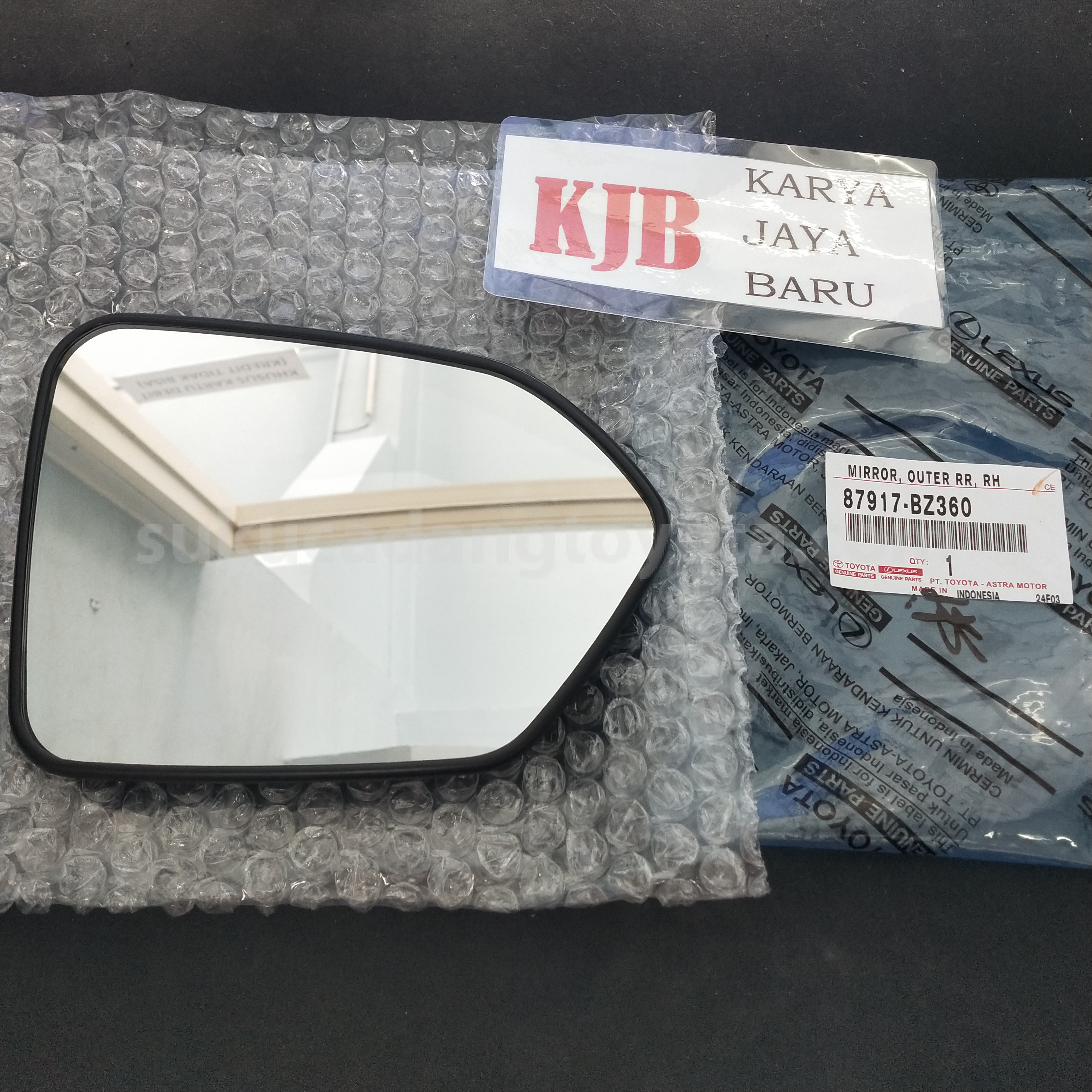 87917BZ360 MIRROR, OUTER RR, RH - TOYOTA