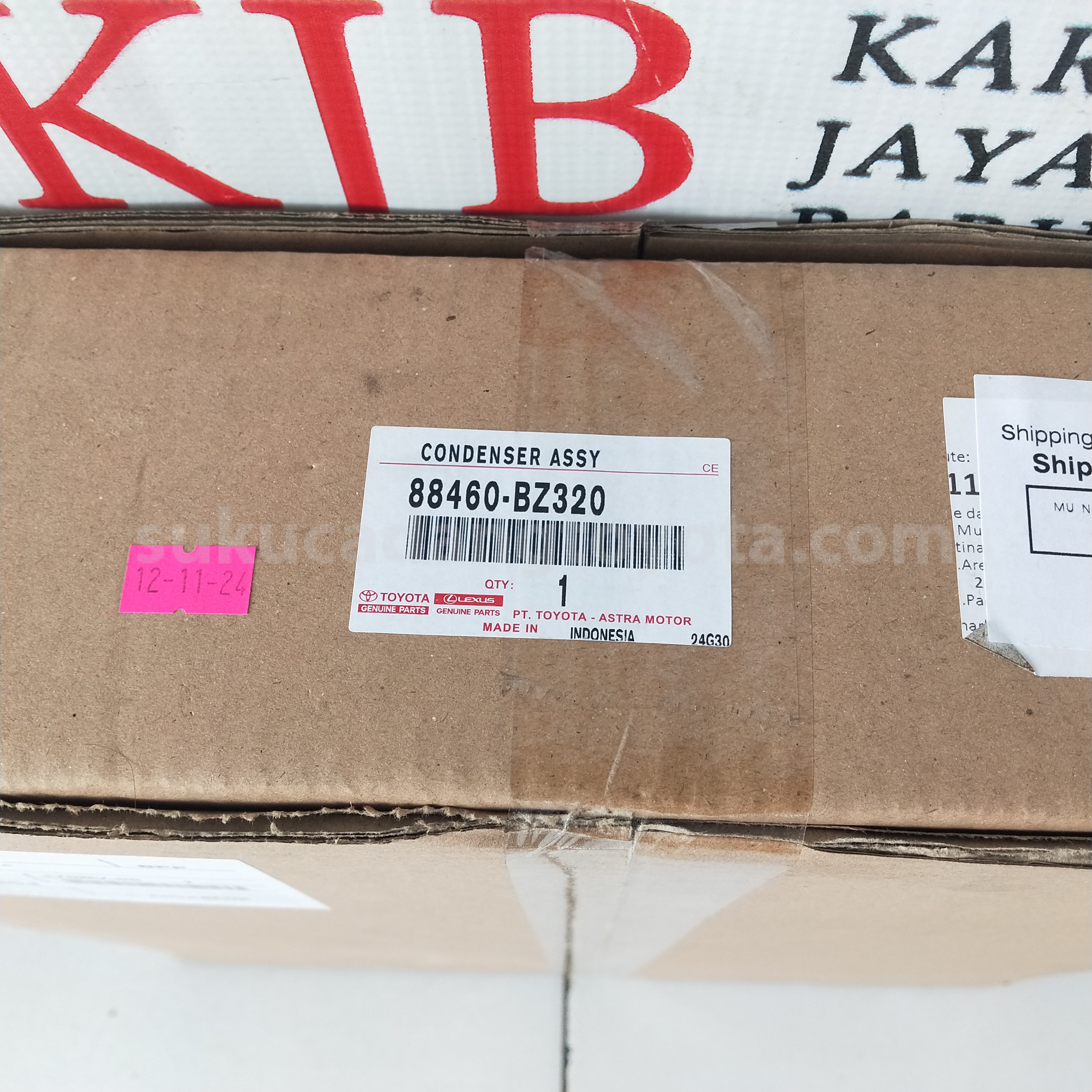 88460BZ320 CONDENSER ASSY - TOYOTA