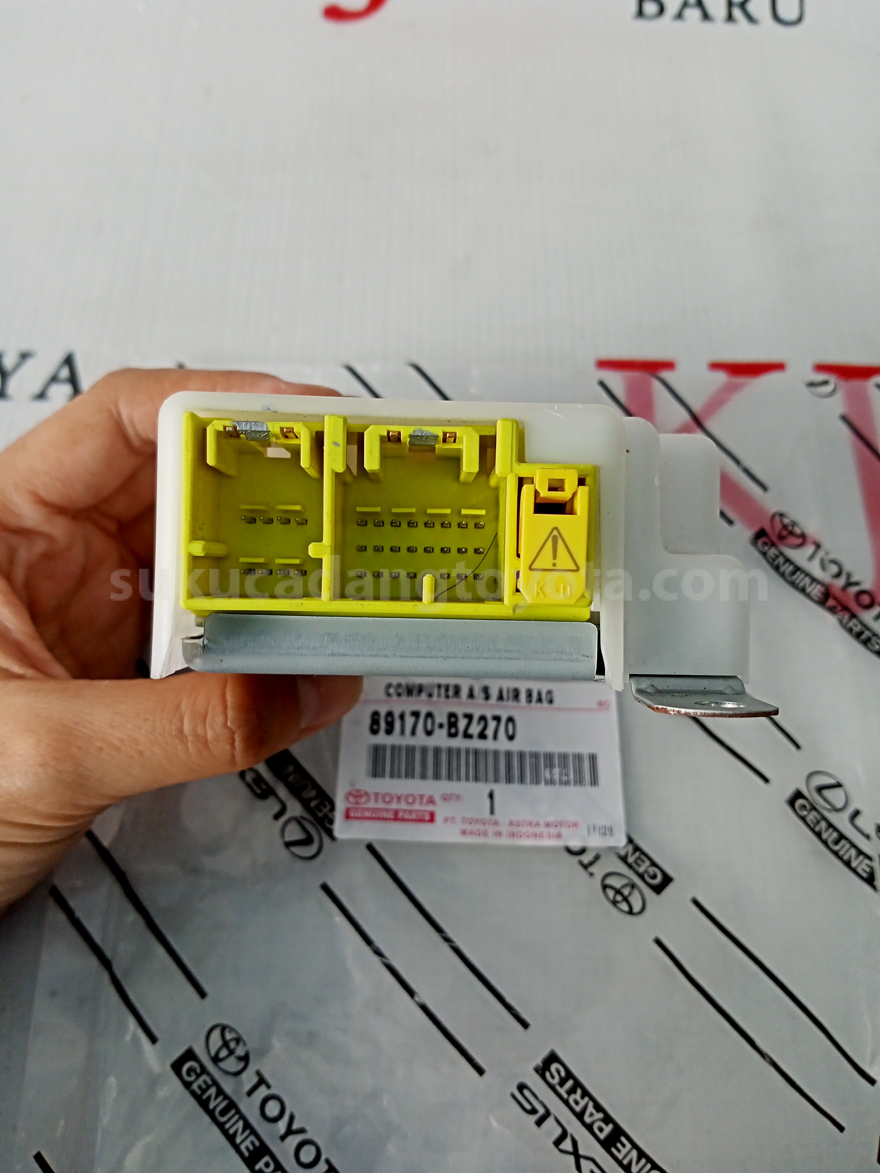 89170BZ270 COMPUTER A/S AIR BAG - TOYOTA