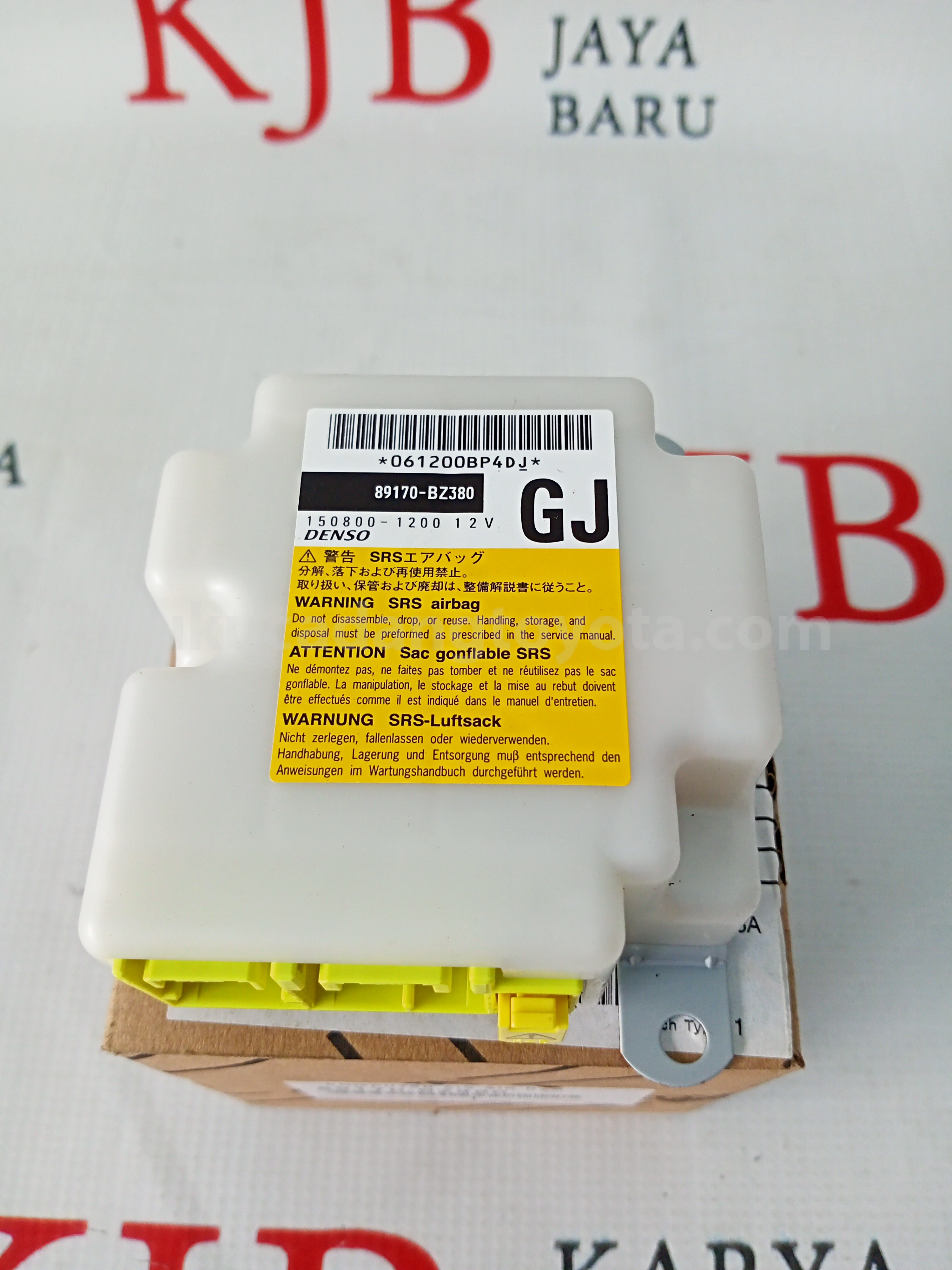 89170BZ380 COMPUTER A/S AIR BAG - TOYOTA