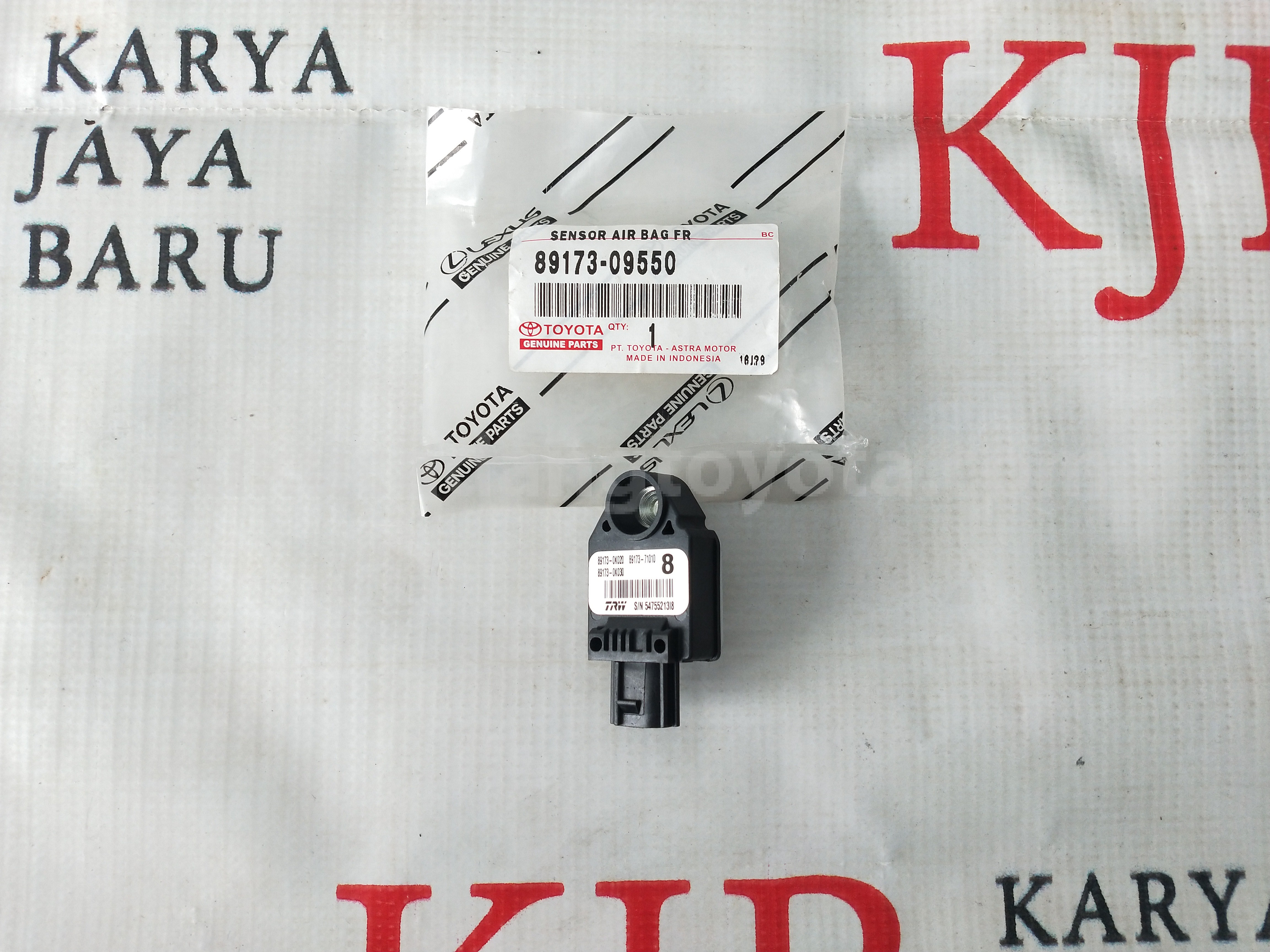 8917309550 SENSOR, AIRBAG, FR - TOYOTA