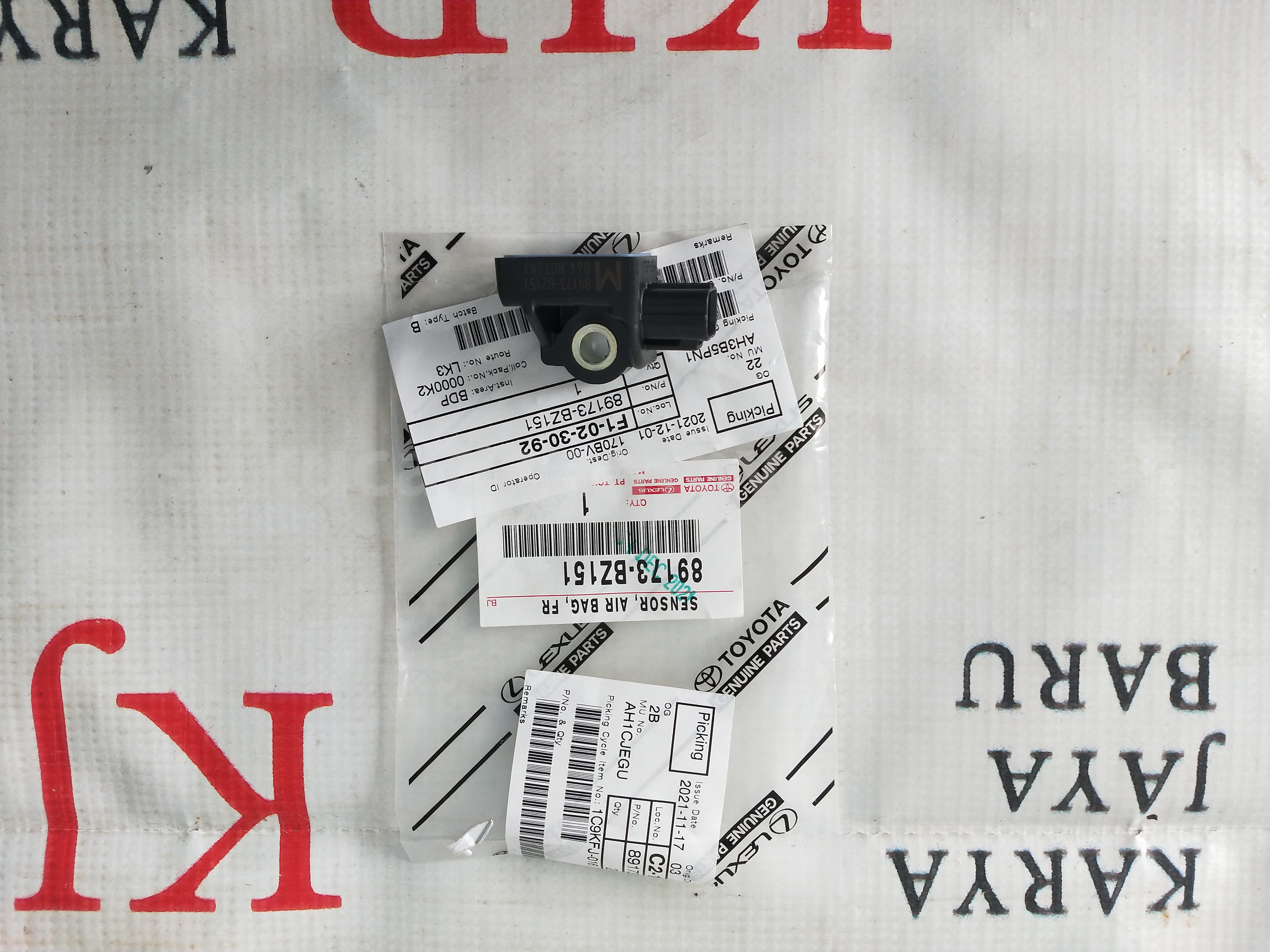 89173BZ151 SENSOR, AIR BAG, FR - TOYOTA