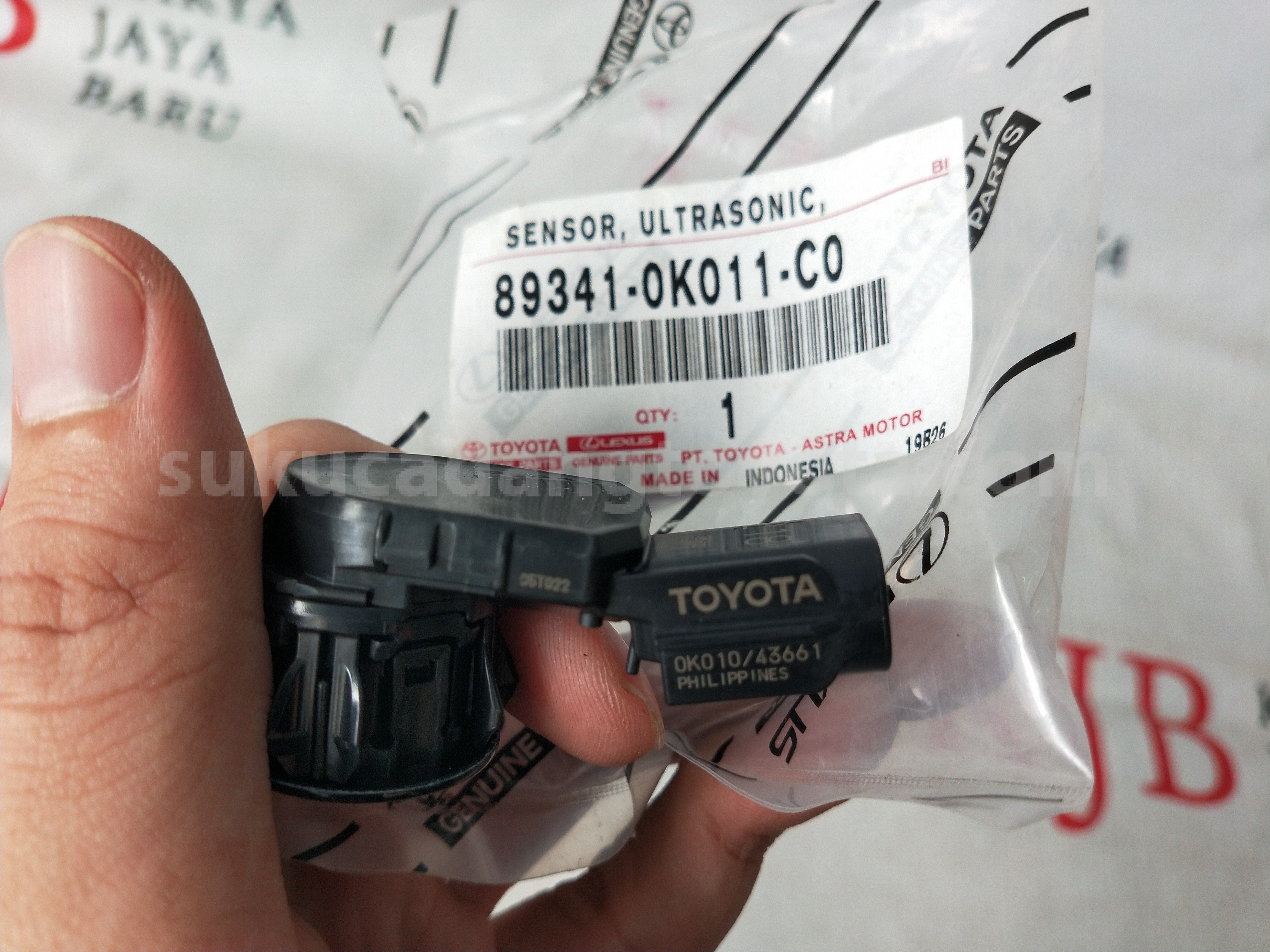893410K011C0 SENSOR, ULTRASONIC, - TOYOTA