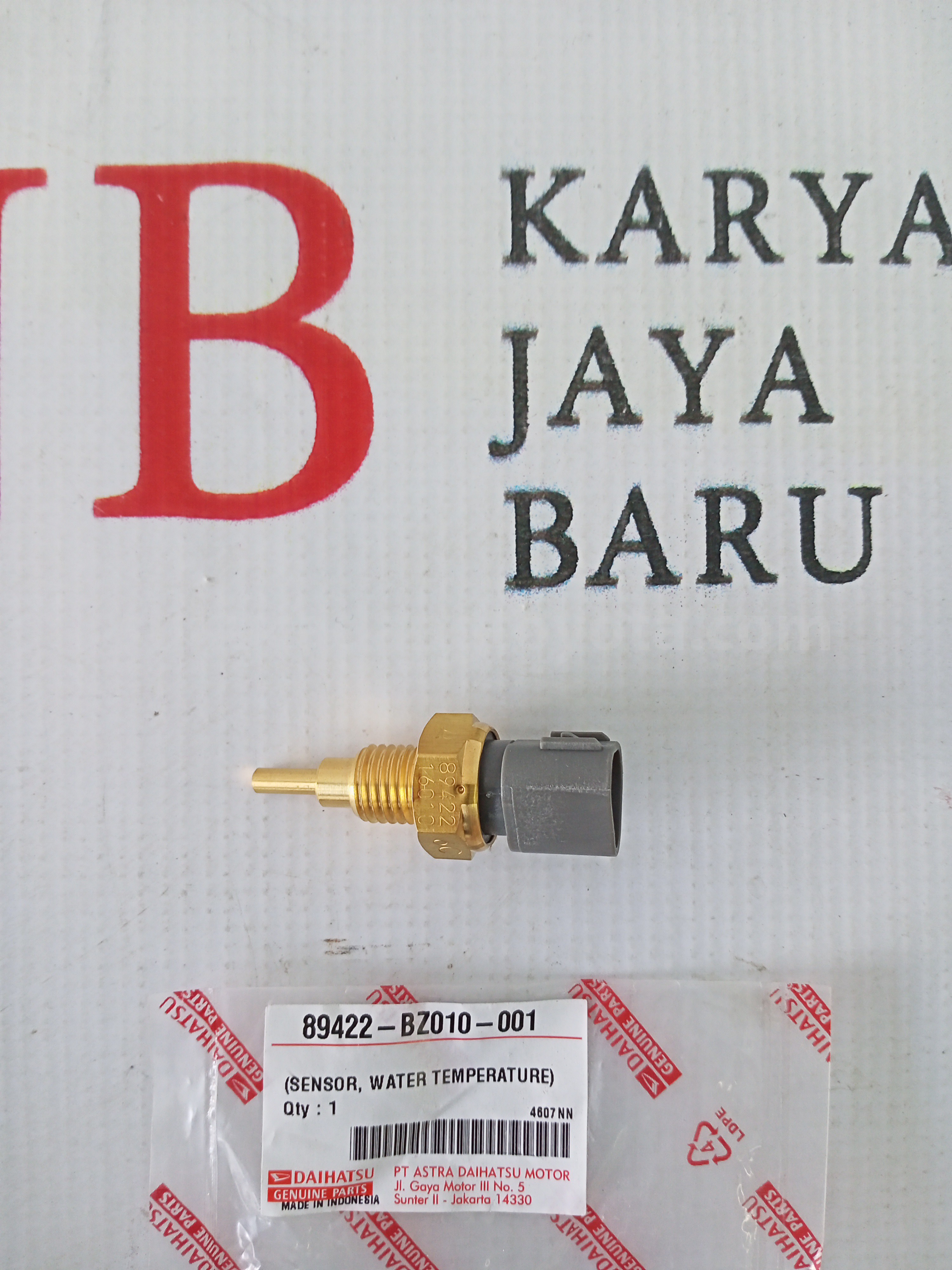 89422BZ010 SENSOR, WATER TEMP - TOYOTA