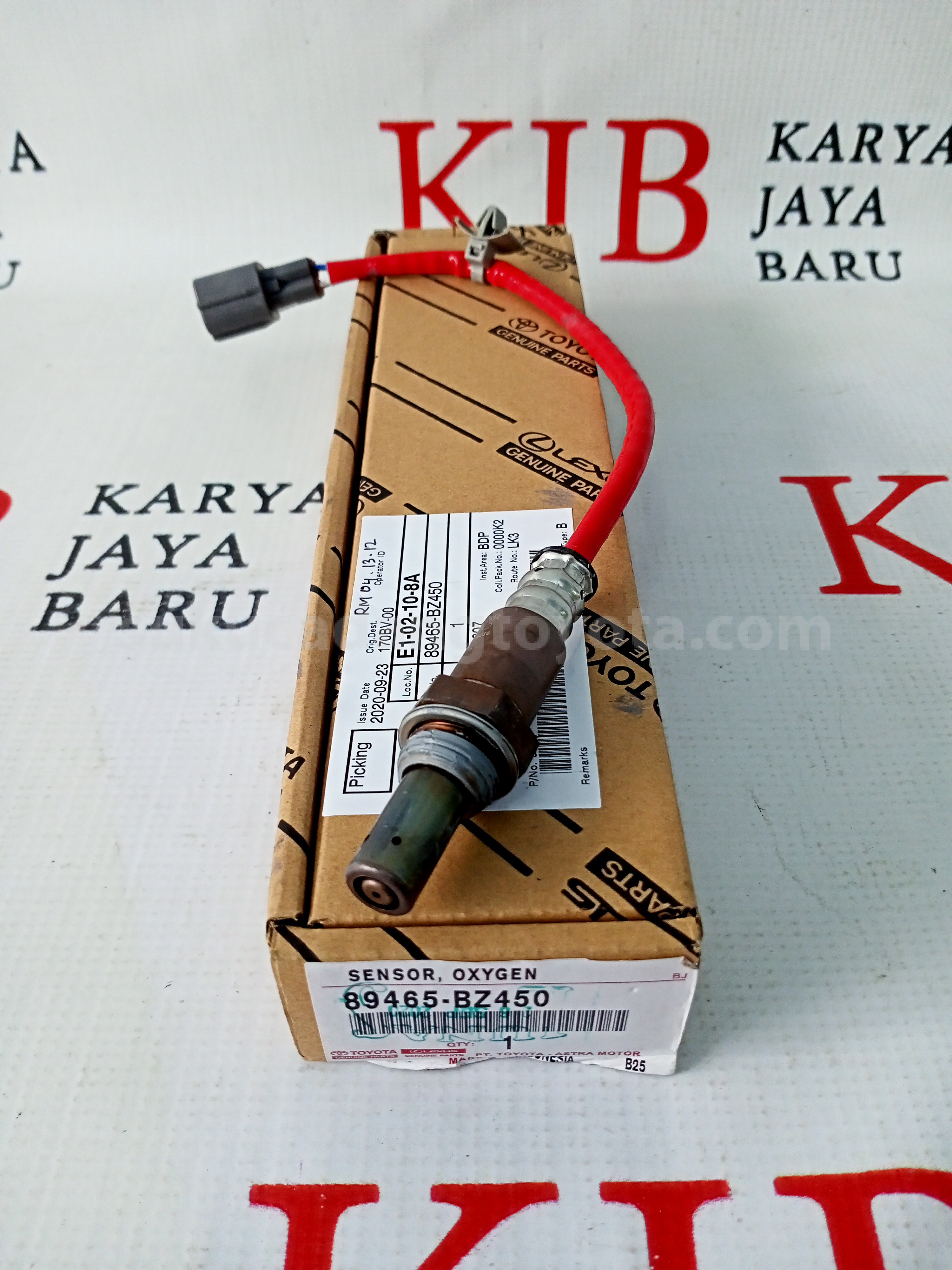 89465BZ450 SENSOR, OXYGEN - TOYOTA