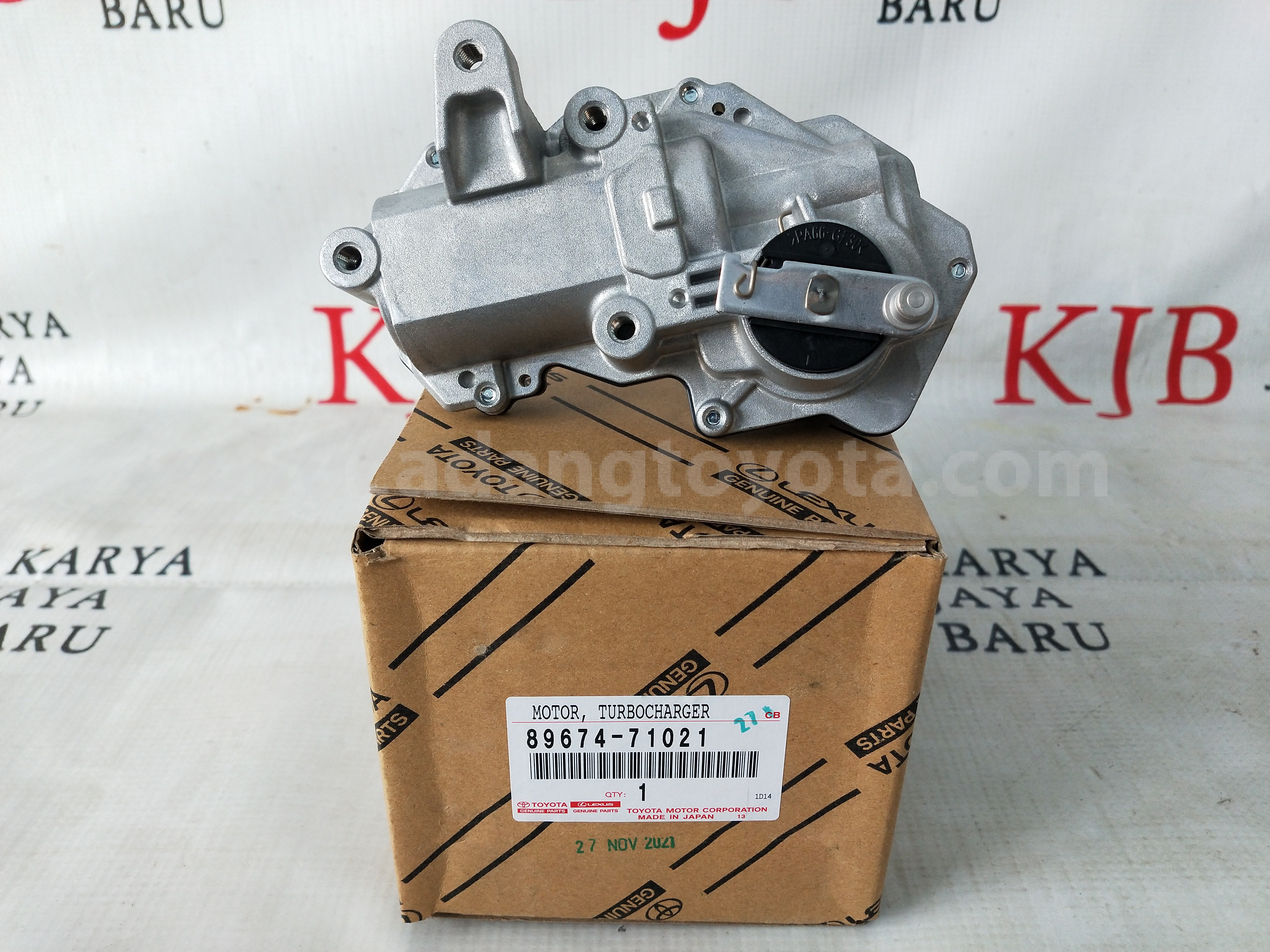 8967471021 MOTOR, TURBOCHARGER - TOYOTA