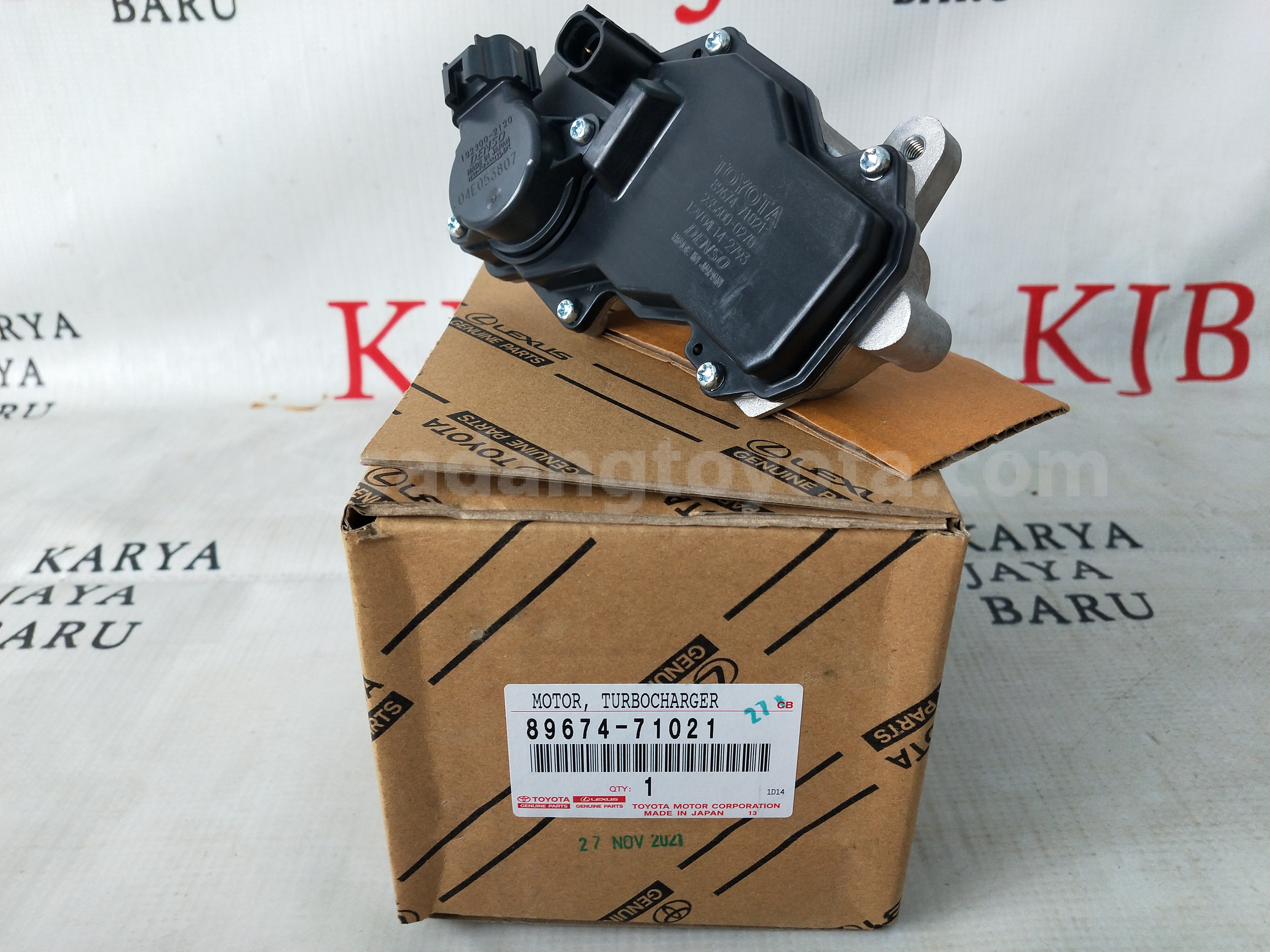 8967471021 MOTOR, TURBOCHARGER - TOYOTA