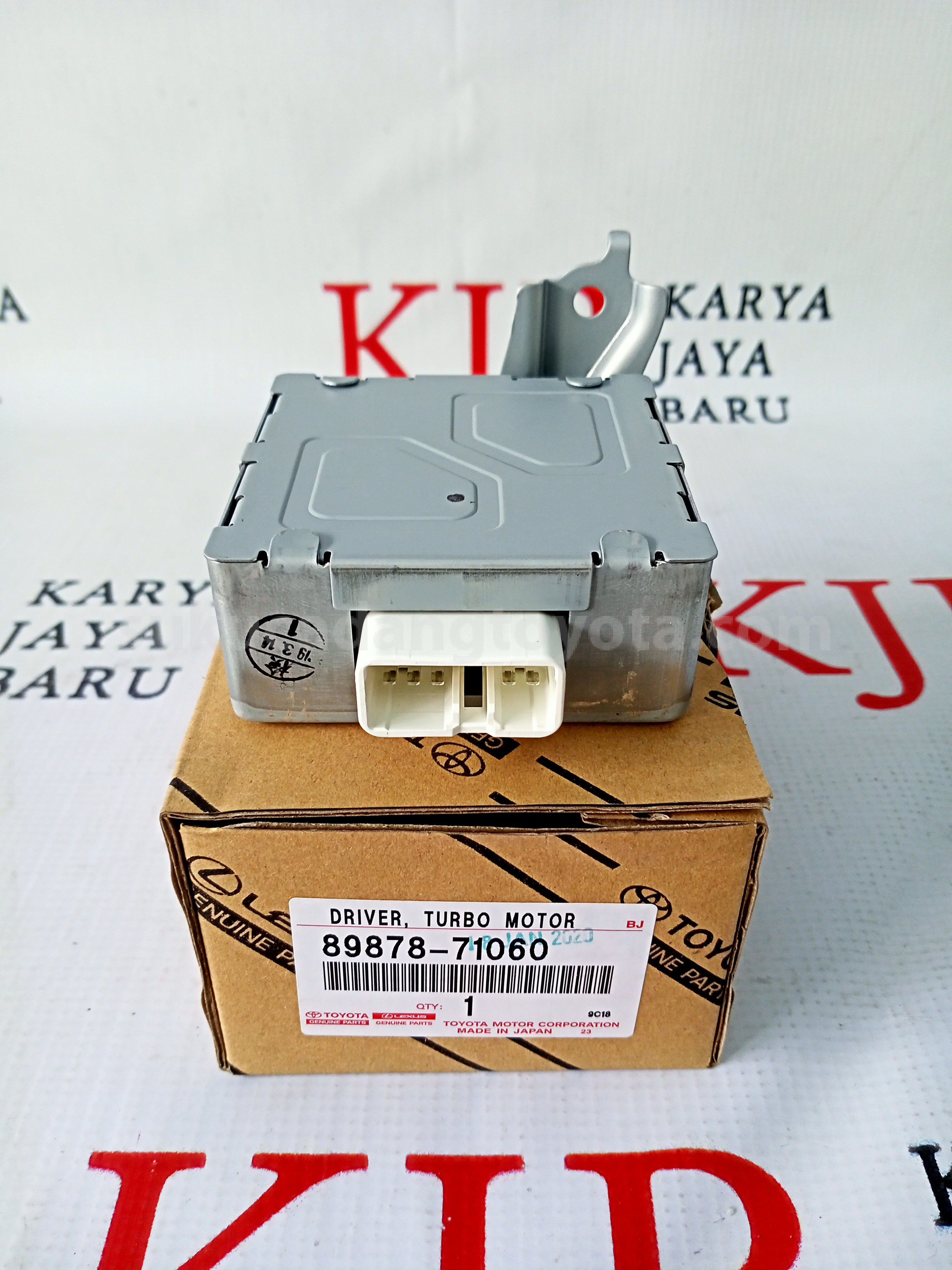 8987871060 DRIVER, TURBO MOTOR - TOYOTA