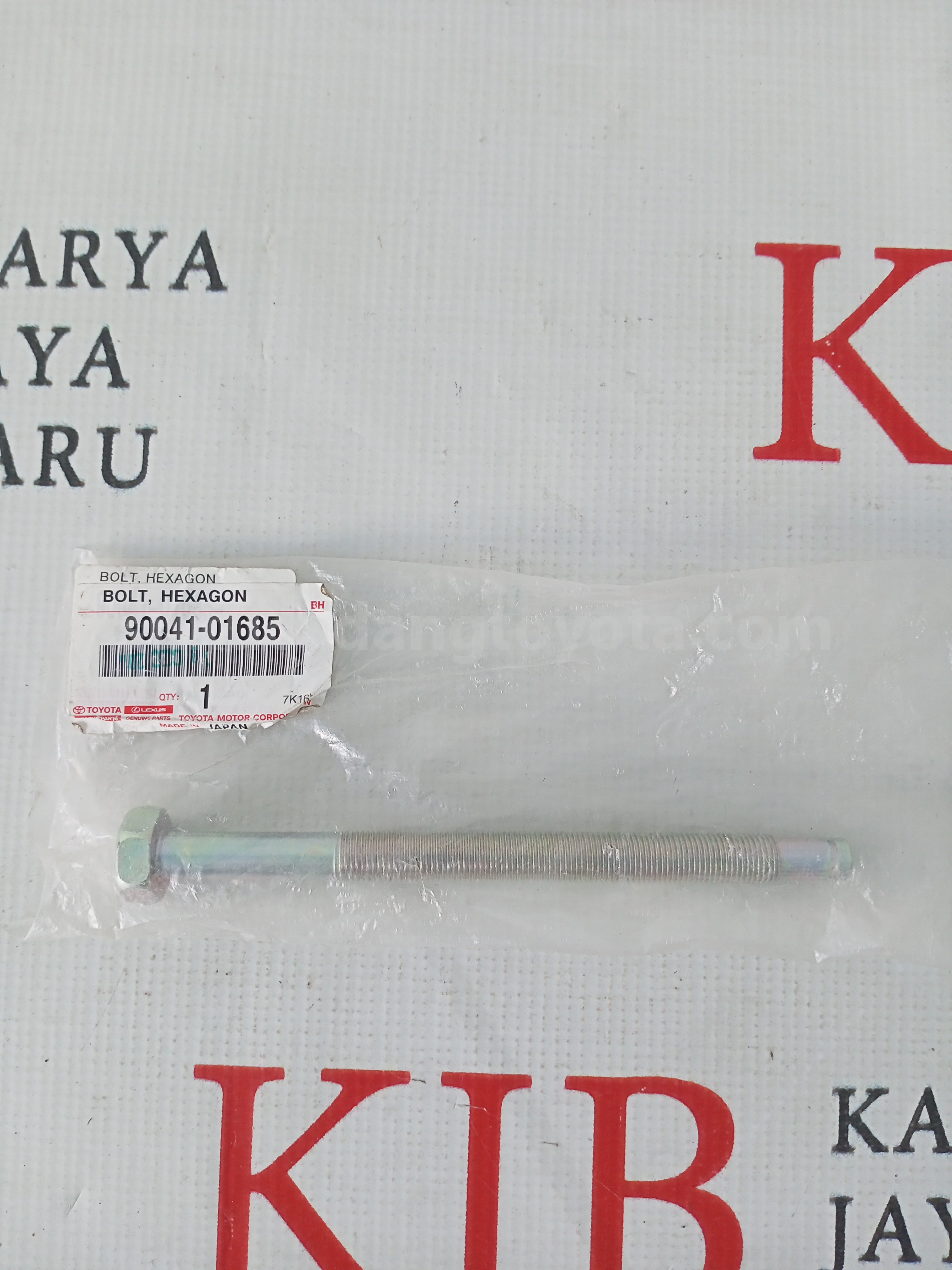 9004101685 BOLT, HEXAGON - TOYOTA