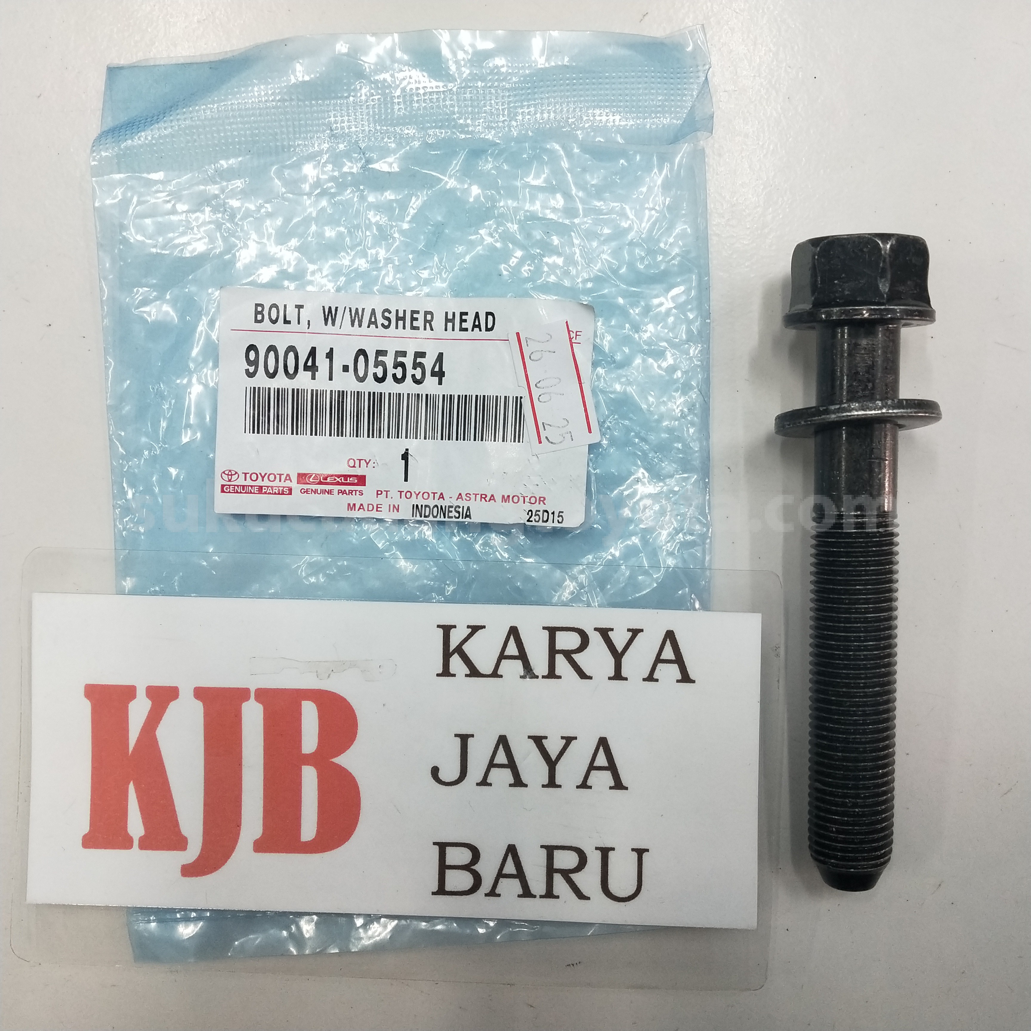 9004105554 BOLT, W/WASHER HEAD - TOYOTA