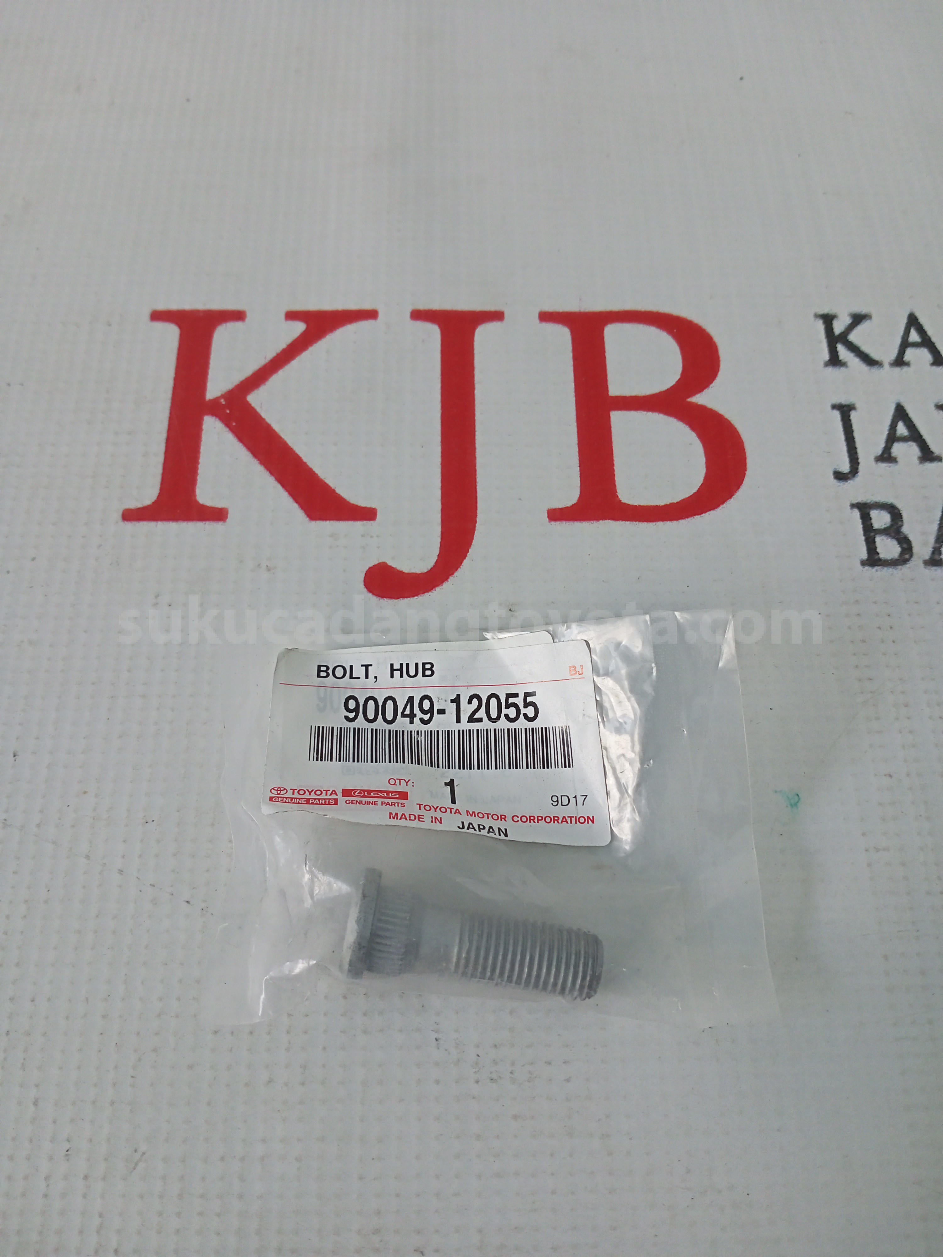 9004912055 BOLT, HUB - TOYOTA