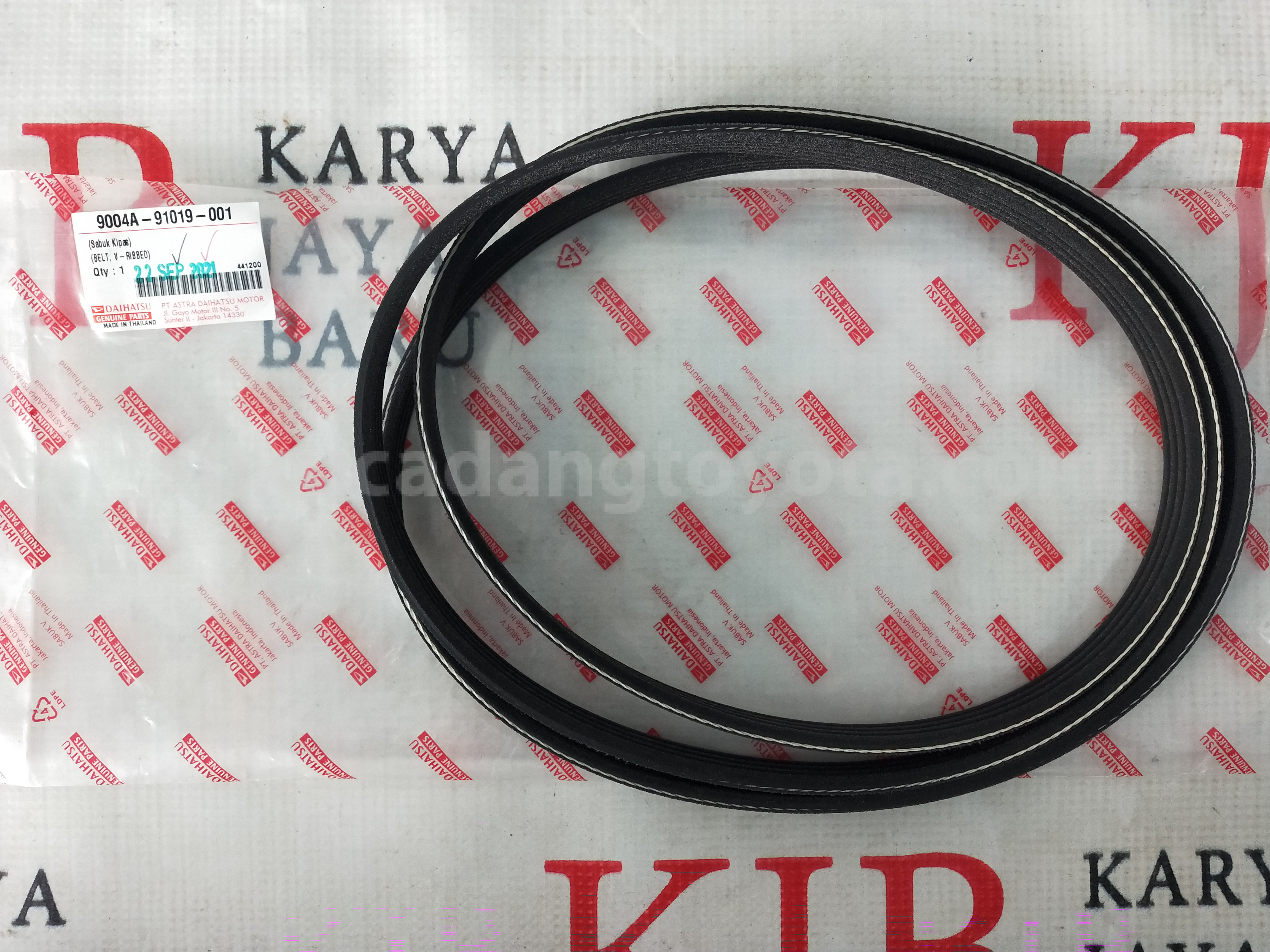 9004A91019 BELT,V-RIBBED - TOYOTA