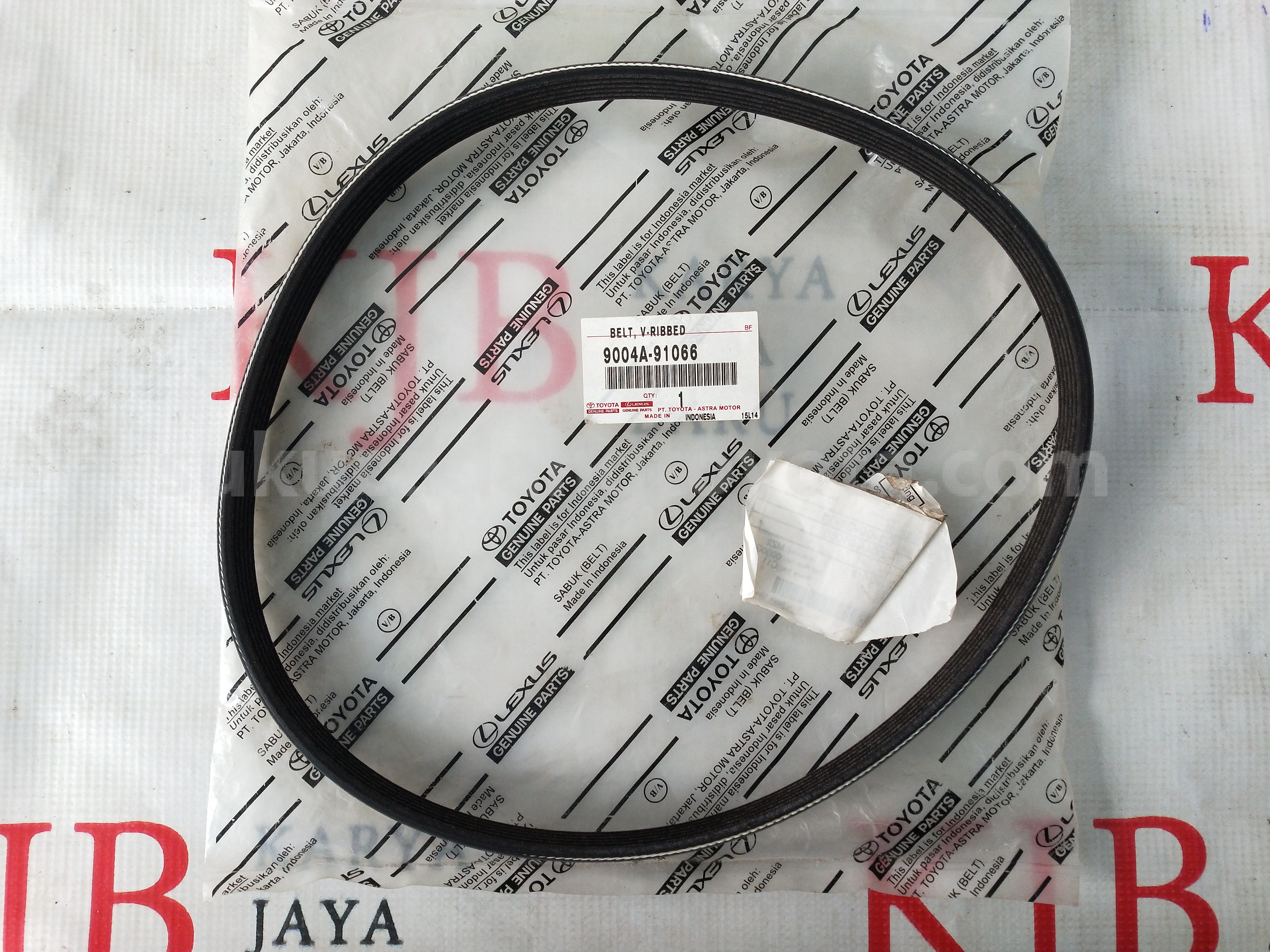 9004A91066 BELT, V-RIBBED - TOYOTA