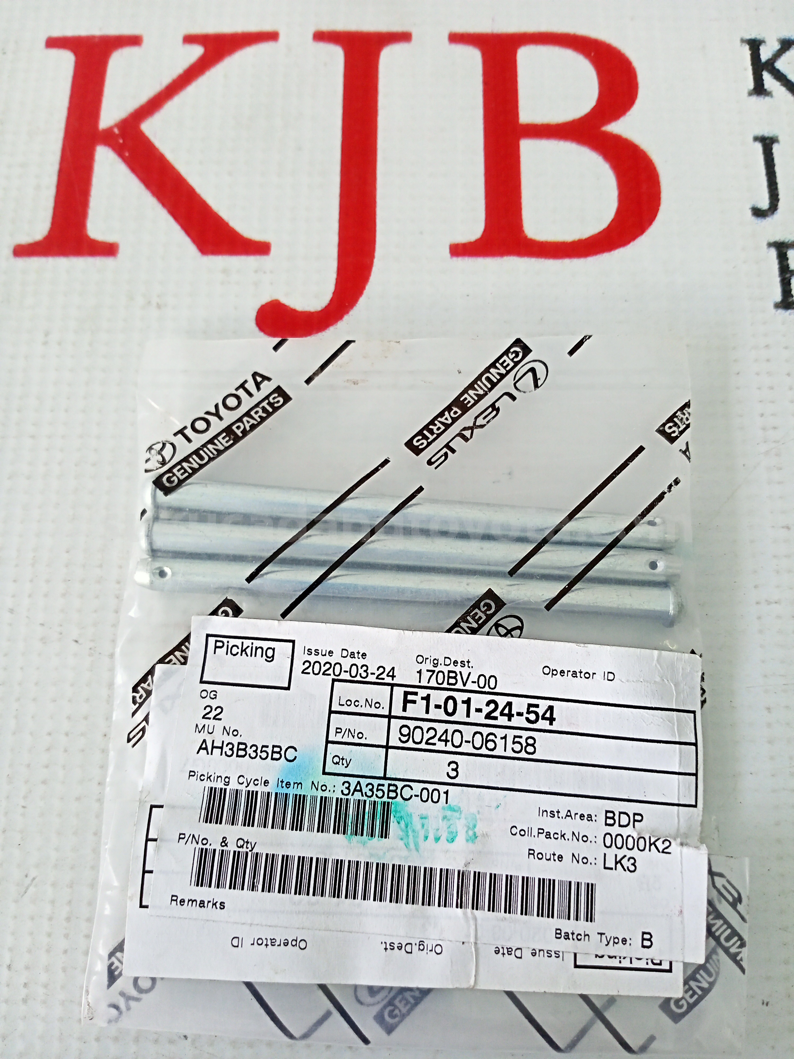 9024006158 PIN - TOYOTA