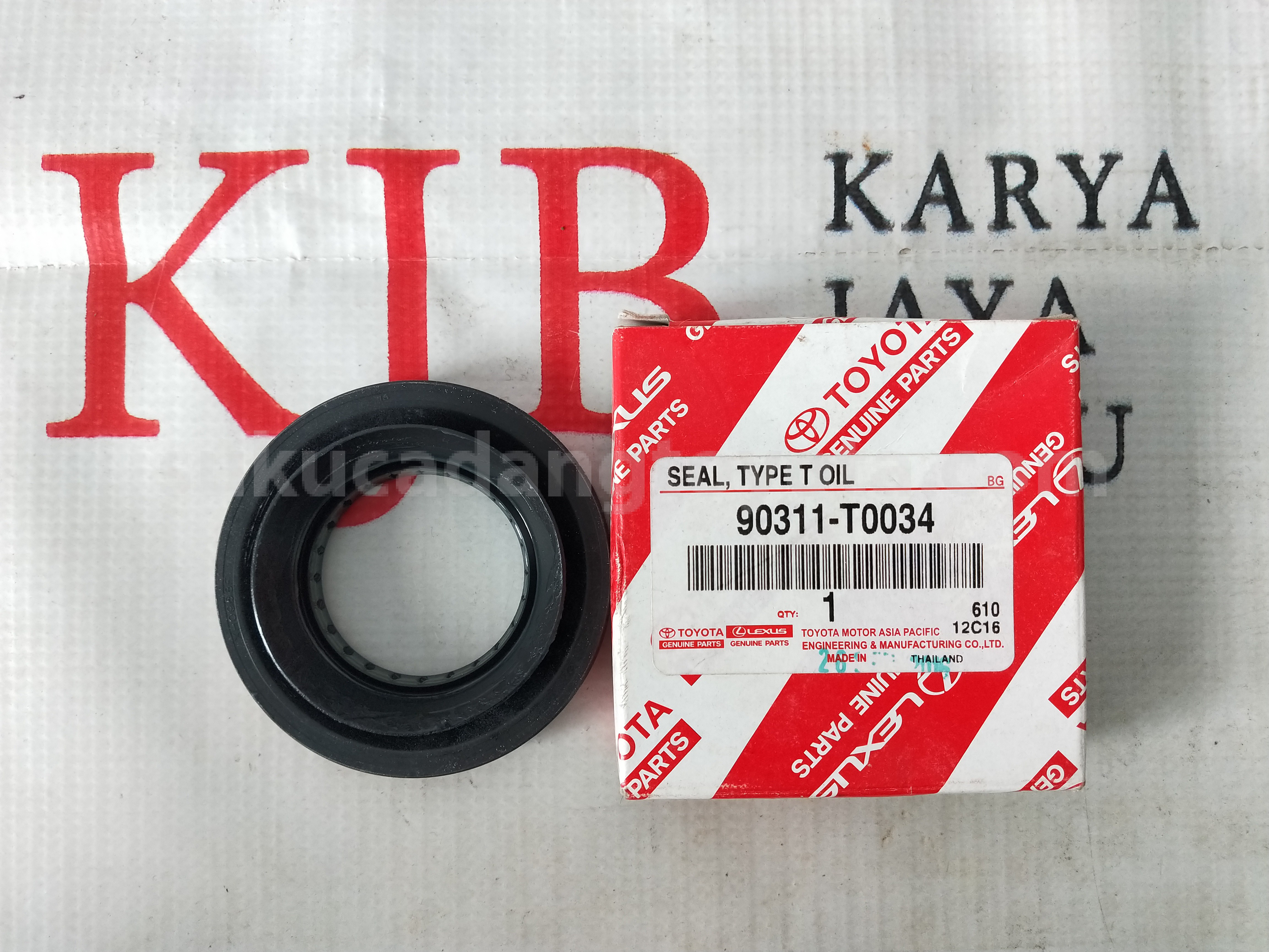 90311T0034 SEAL, TYPE T OIL - TOYOTA