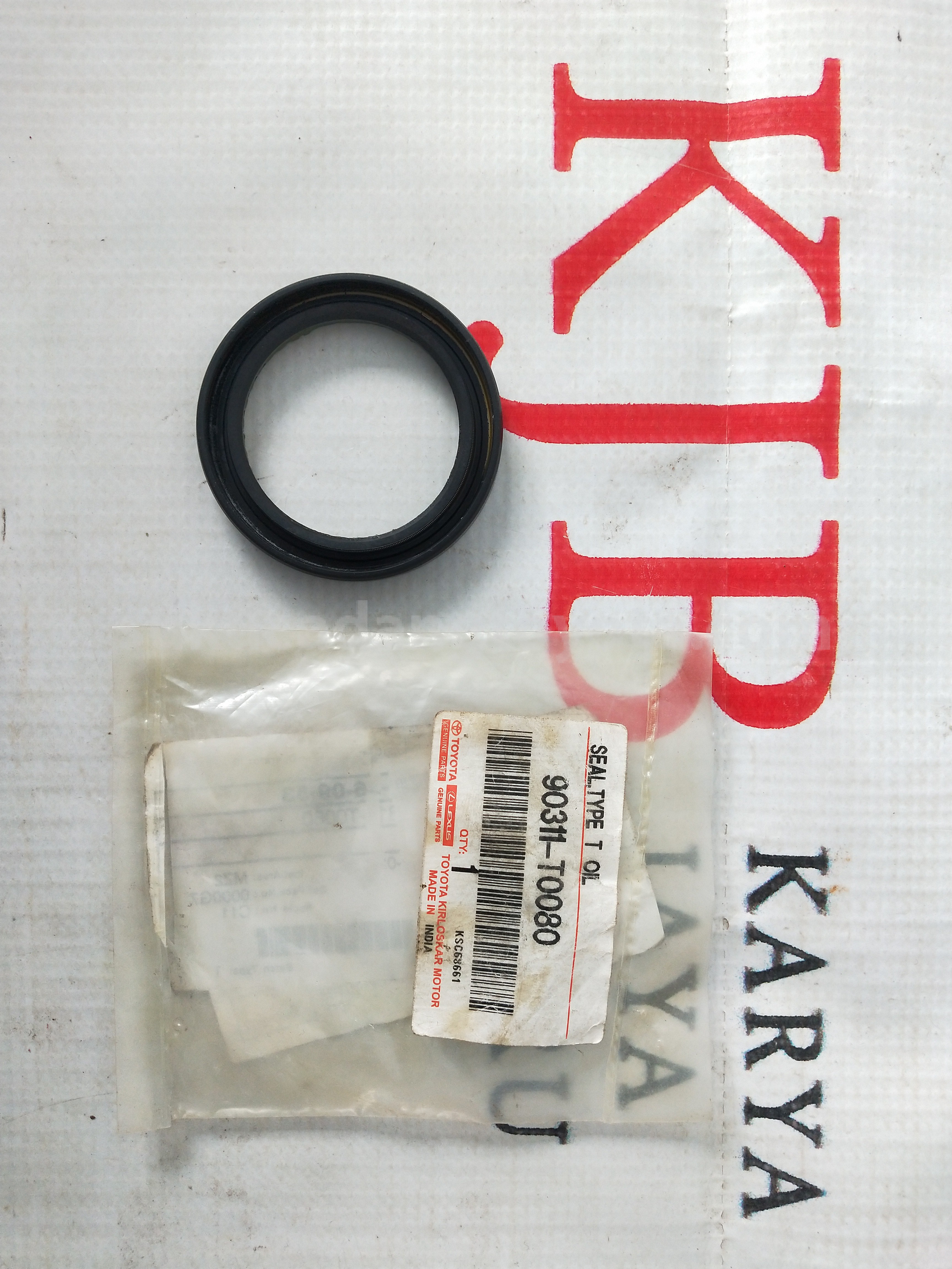 90311T0080 SEAL, TYPE T OIL - TOYOTA