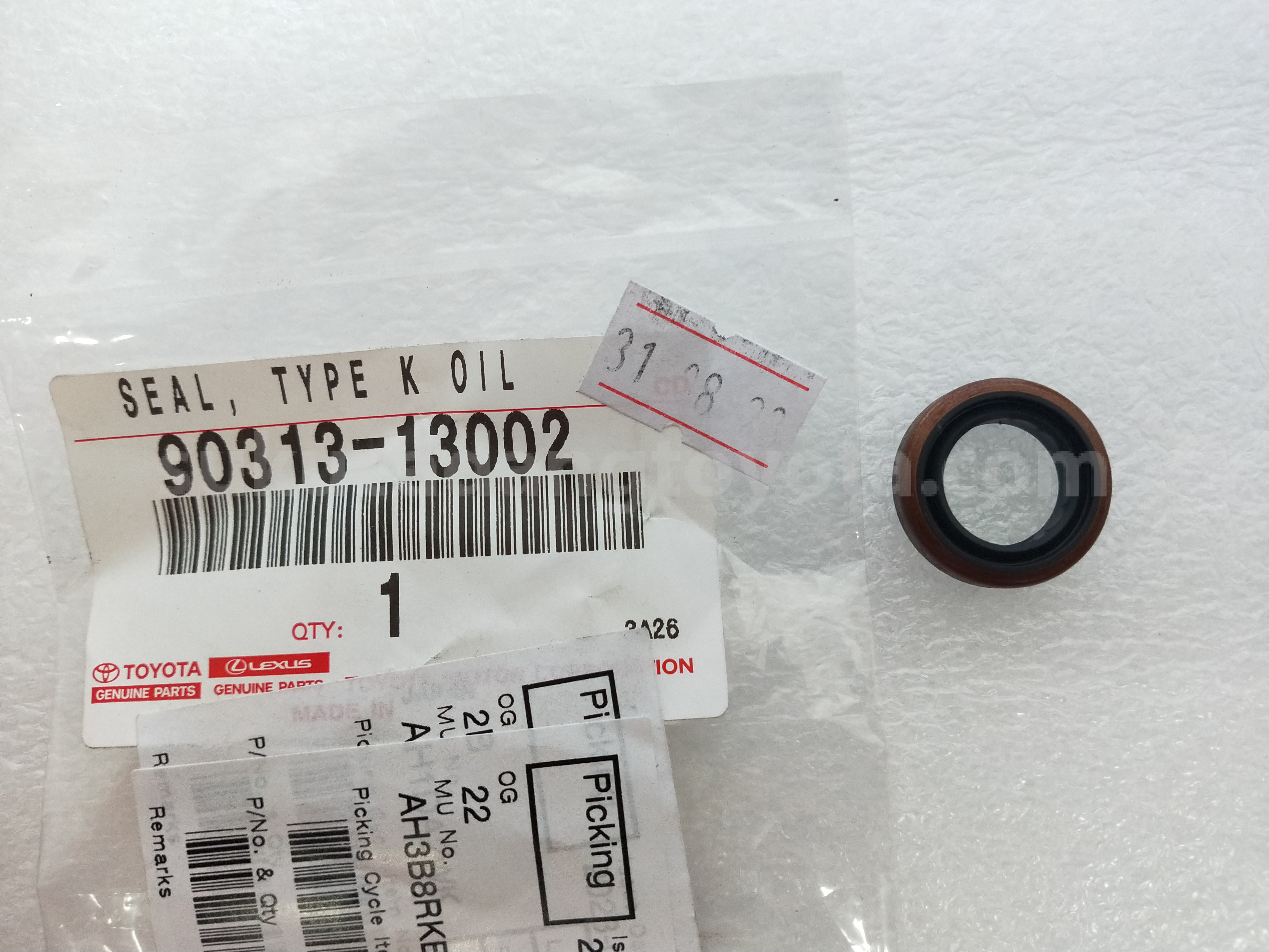 9031313002 SEAL, TYPE K OIL - TOYOTA