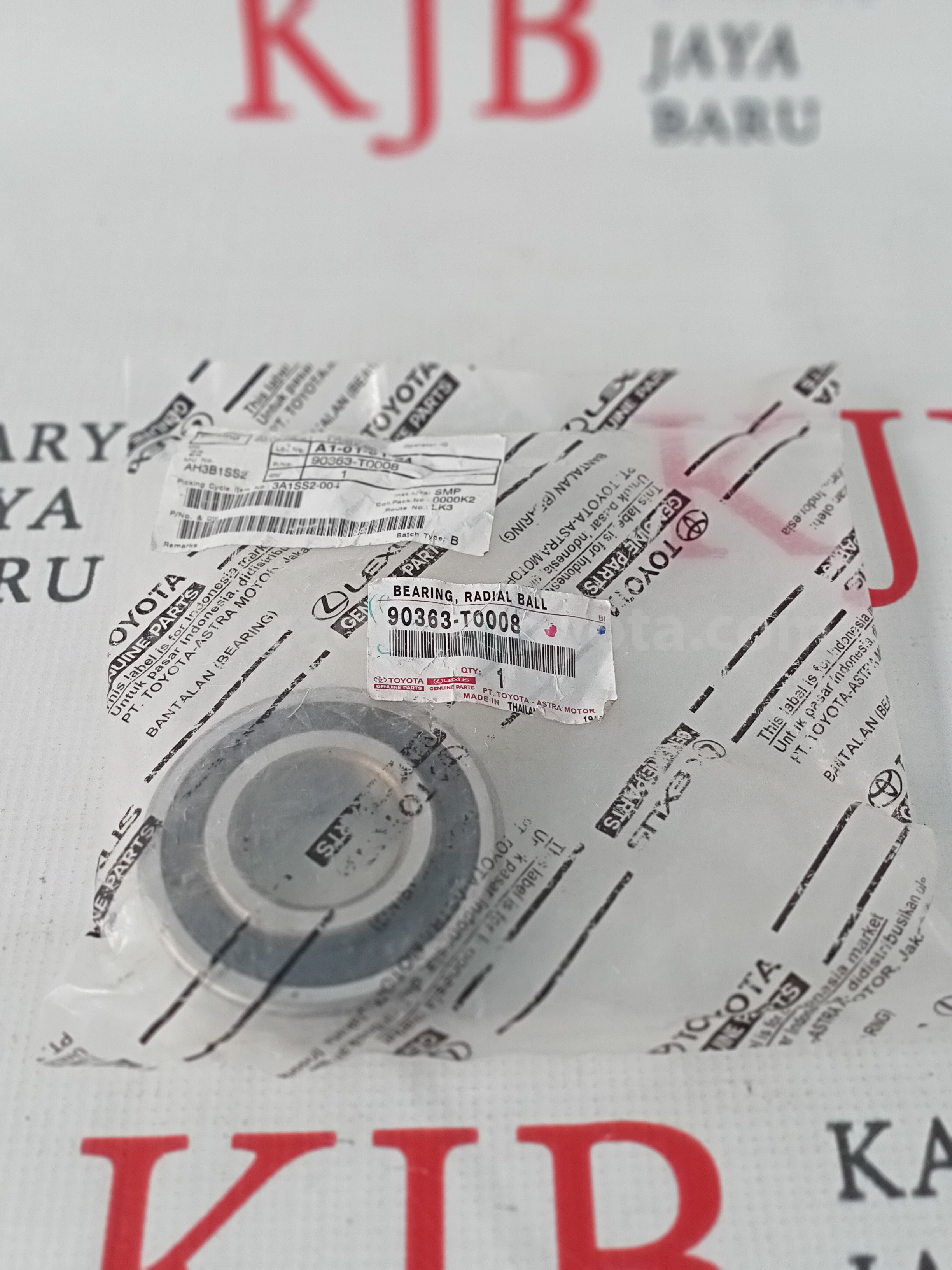 90363T0008 BEARING, RADIAL BALL - TOYOTA
