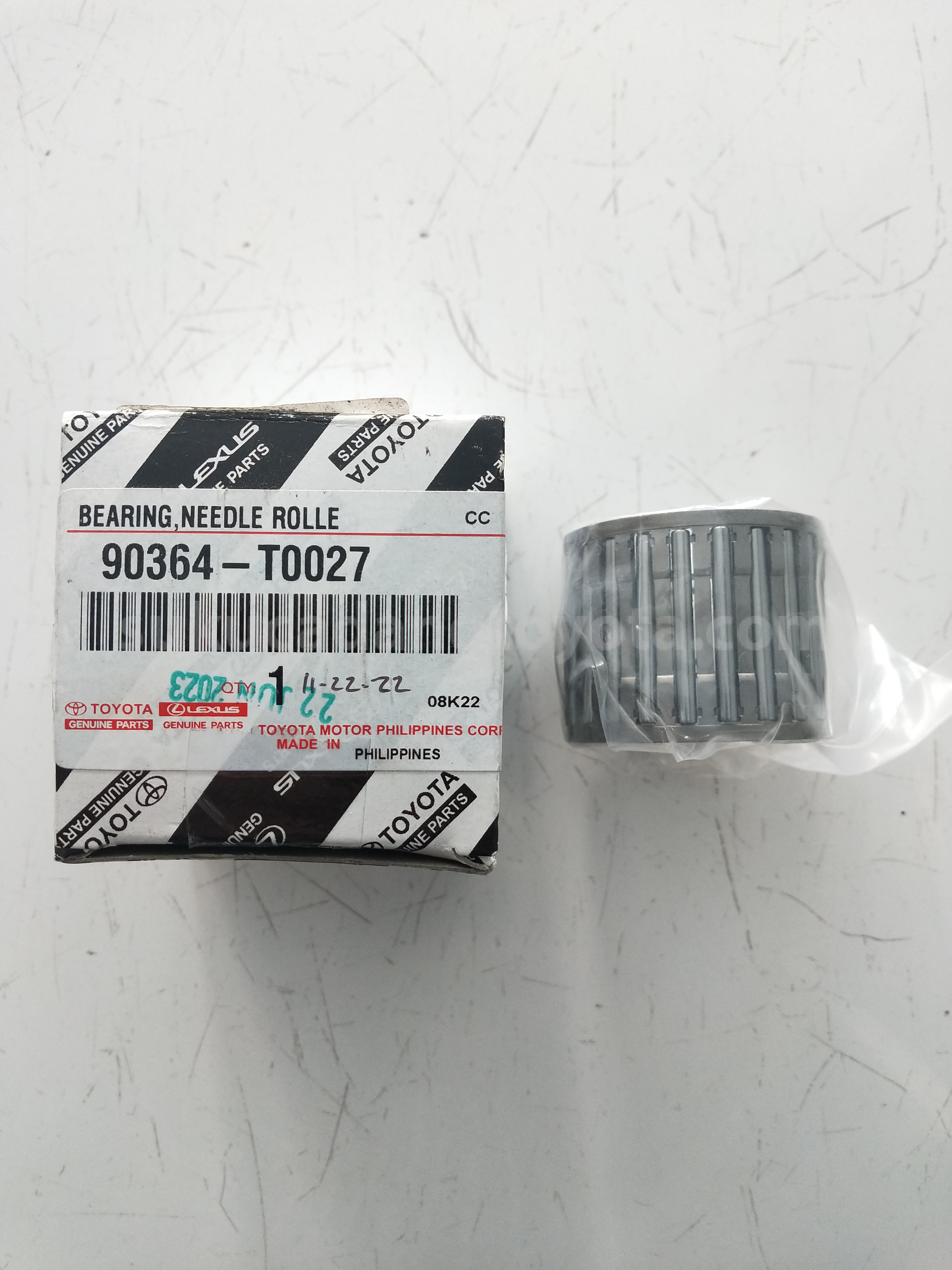 90364T0027 BEARING, NEEDLE ROLL - TOYOTA