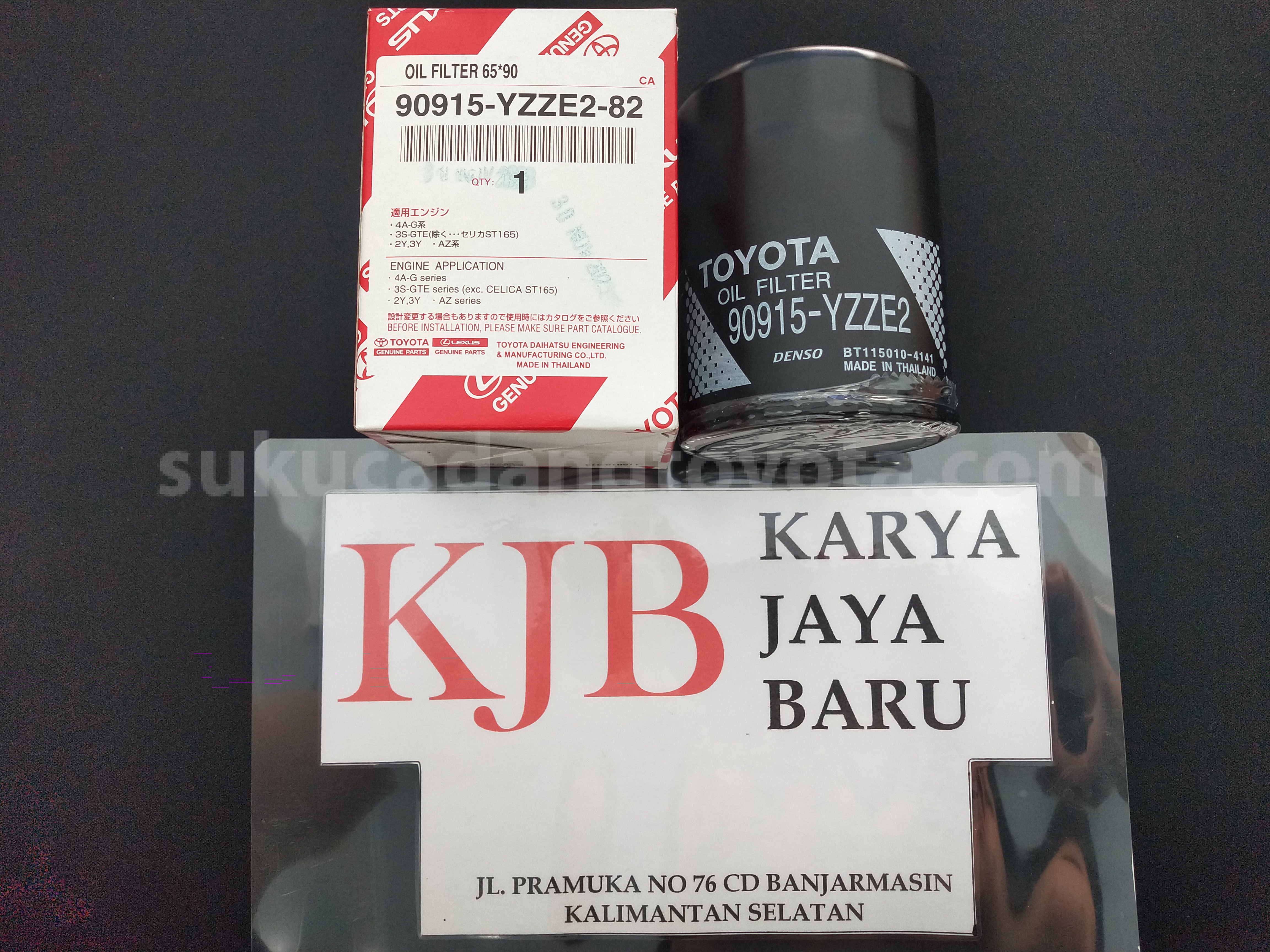 90915YZZE282 OIL FILTER 65*90 - TOYOTA